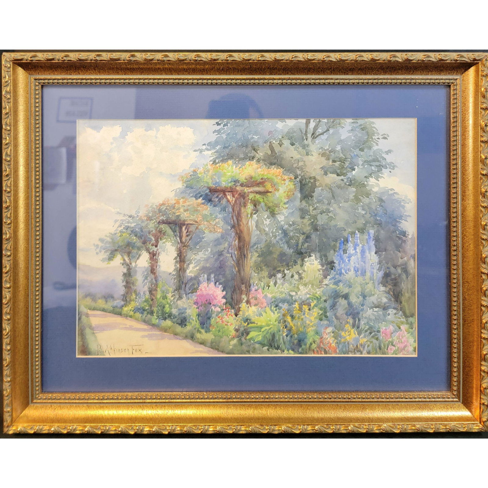 Authentic Original Watercolor By R Atkinson Fox (1 of 15)