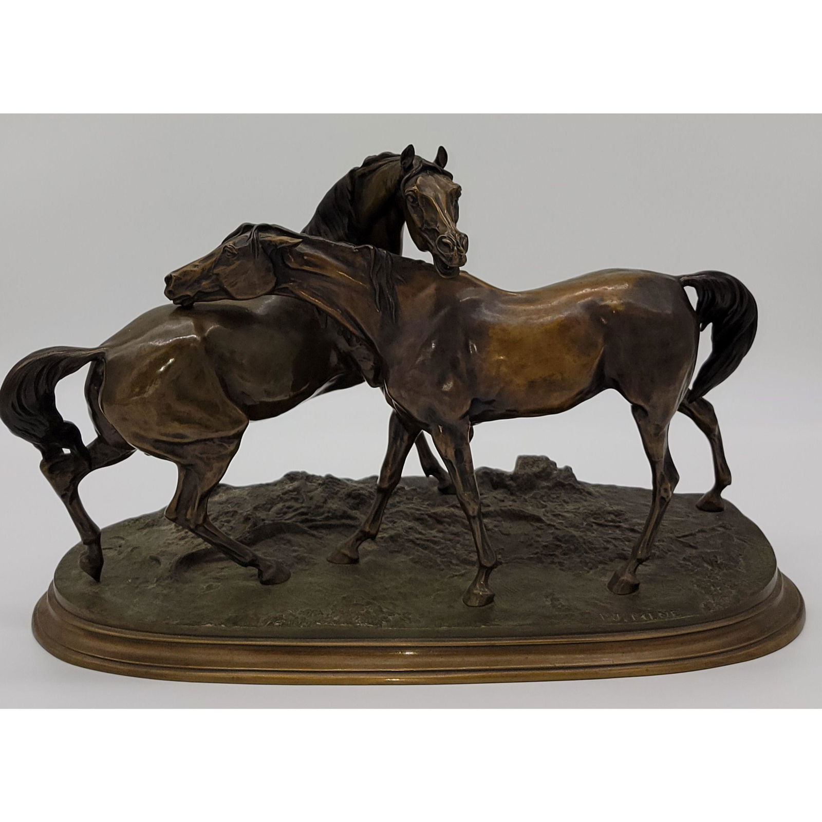 P.J Mene Accolades Bronze Sculpture Featured On Rd Show (1 of 19)