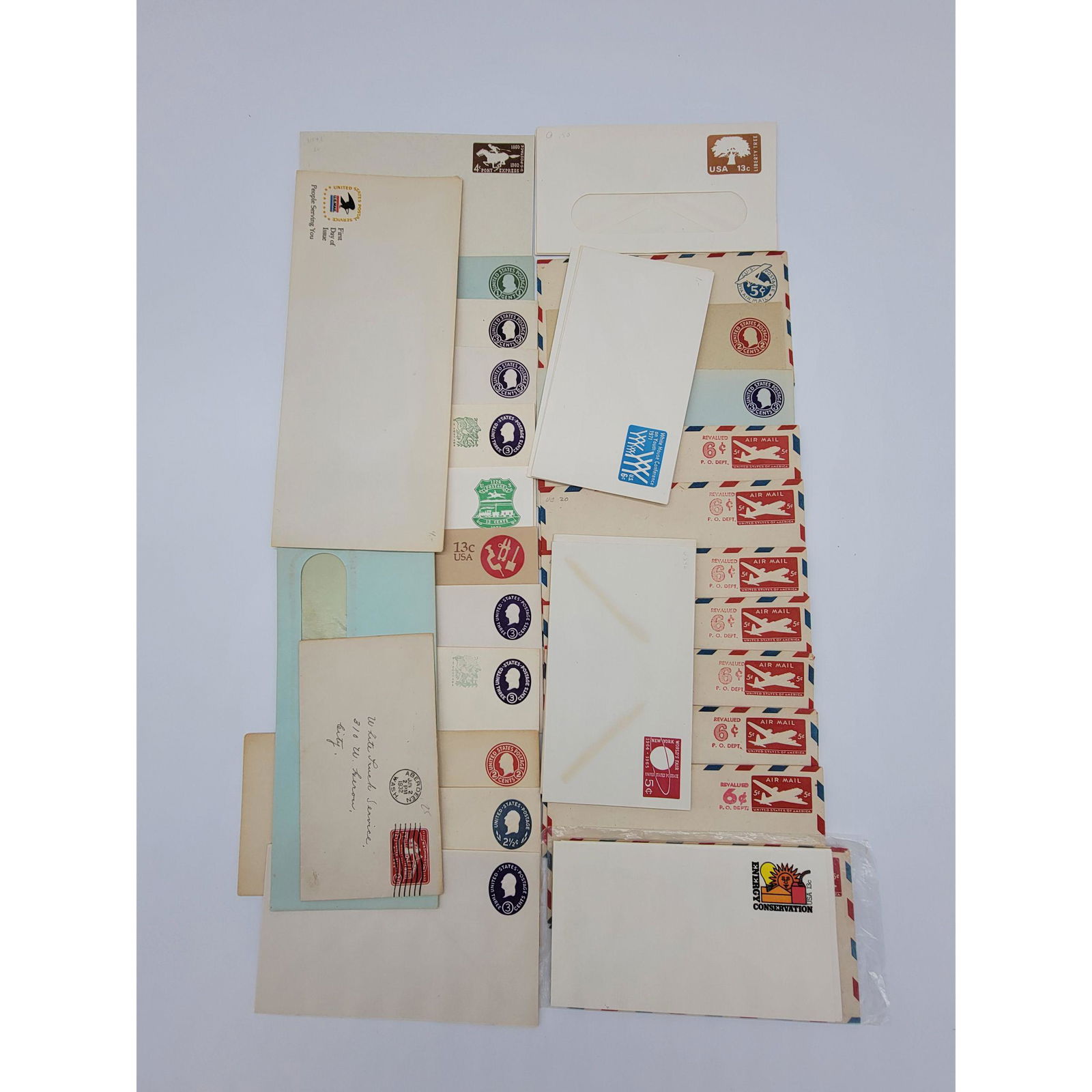 40 Pc Lot Of US Postal Stamp Stationary Envelopes 20 C (1 of 3)