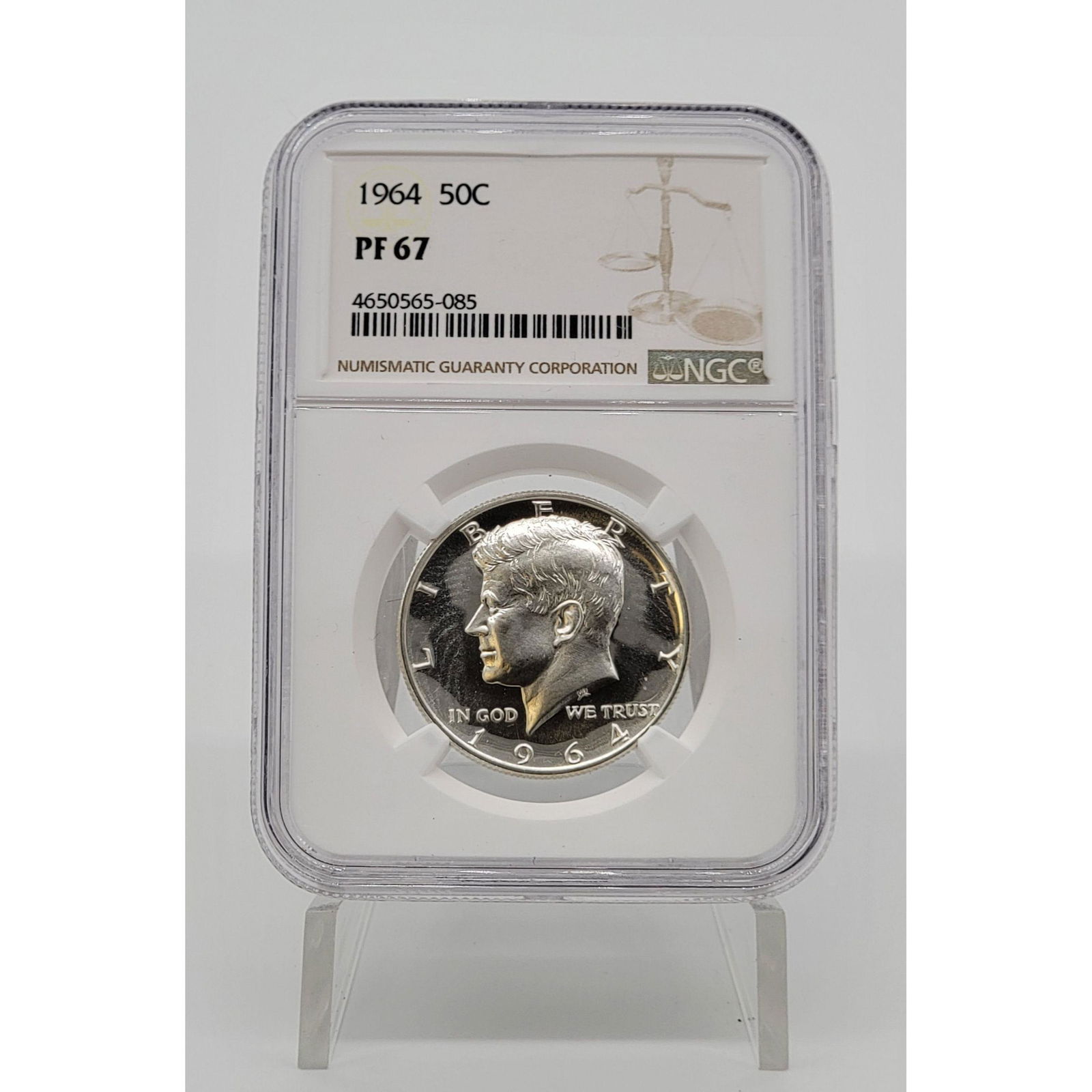 1964 Kennedy Half Dollar PF67 NGC (1 of 5)