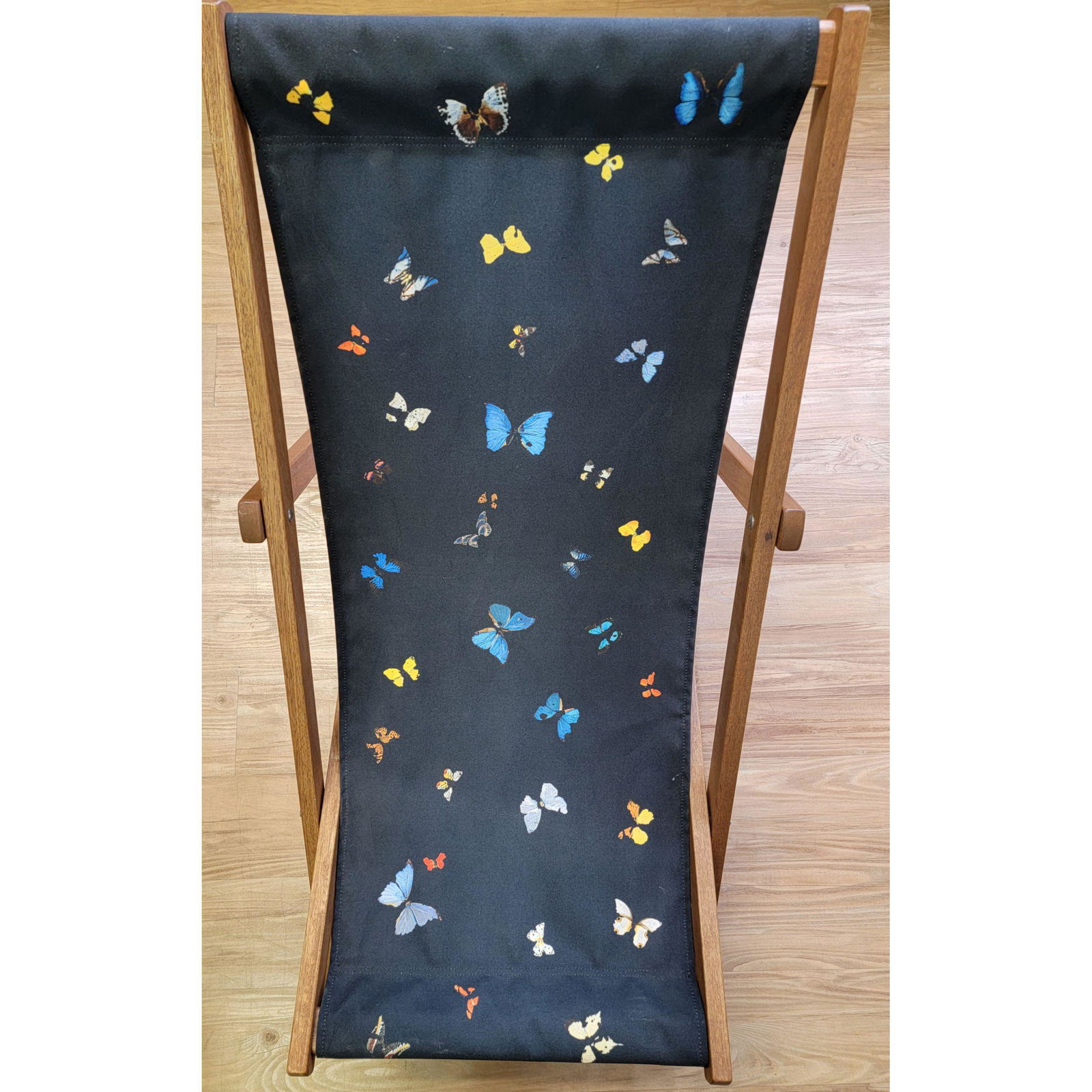 Damien Hirst B.1965 British Butterfly Deckchair (1 of 8)
