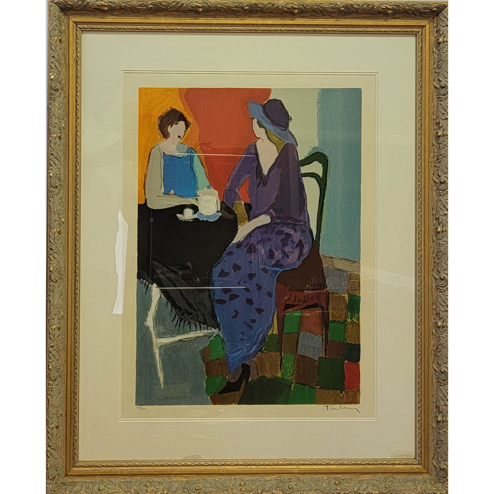 Secrets II by Itzchak Tarkay 1990  120/300 (1 of 10)