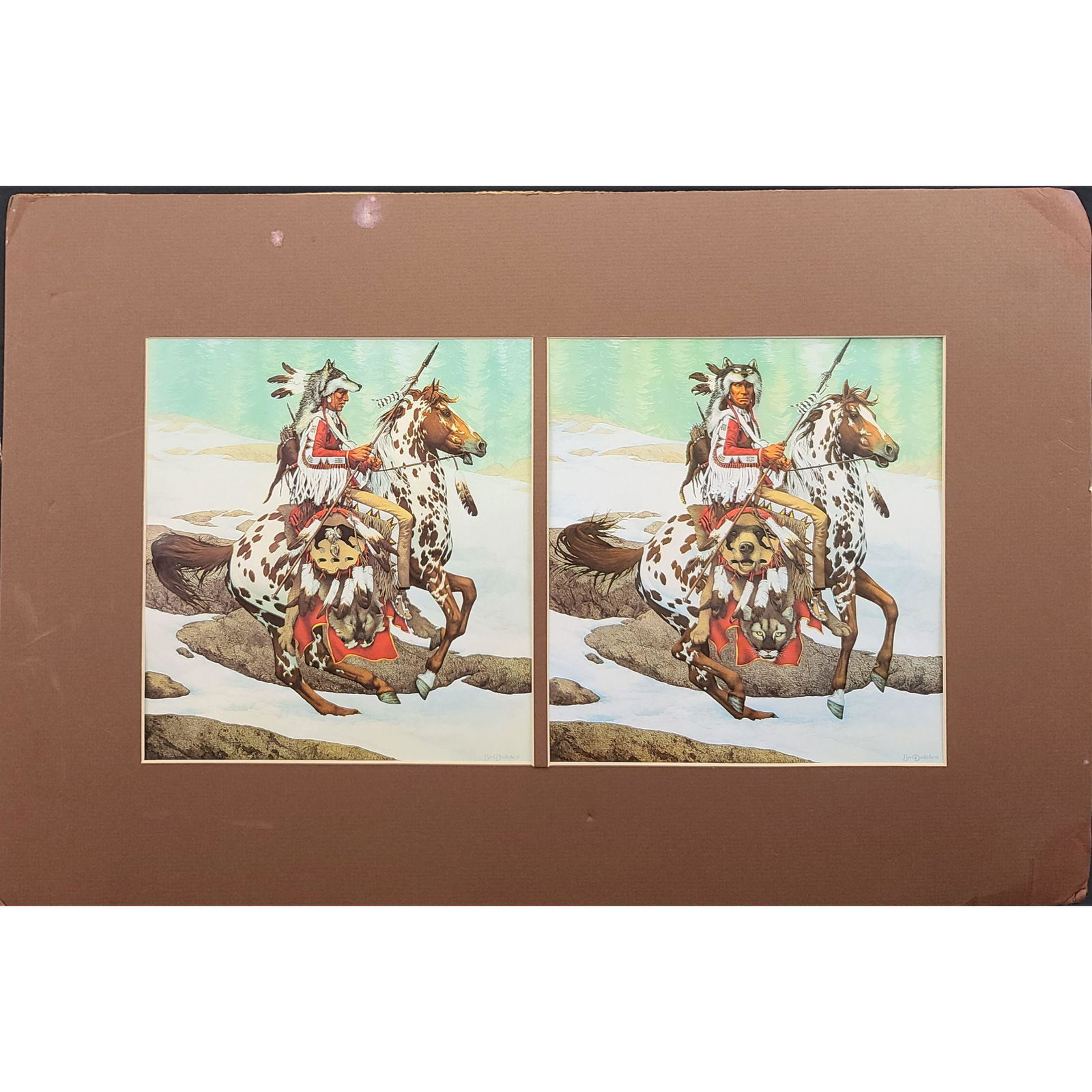 Bev Doolittle - Guardian Spirits - Native Indian Print- (1 of 11)