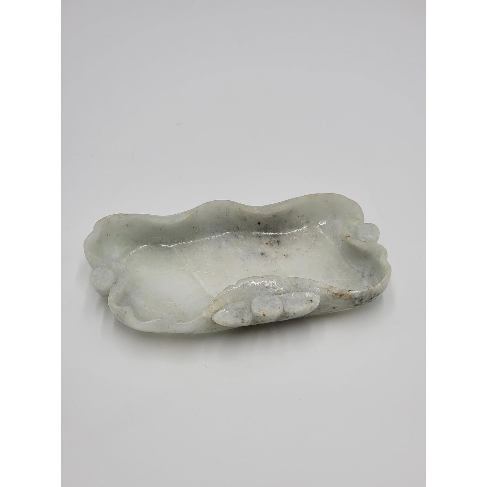 Chinese Jade Brush Washer Lotus Leaf Form (1 of 15)