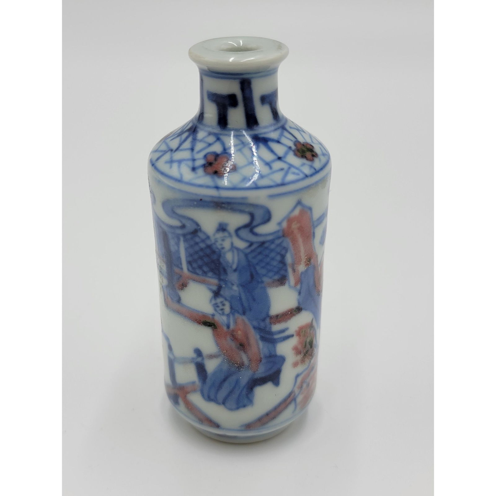 Antique Chinese Blue & White Snuff Bottle Mark (1 of 13)