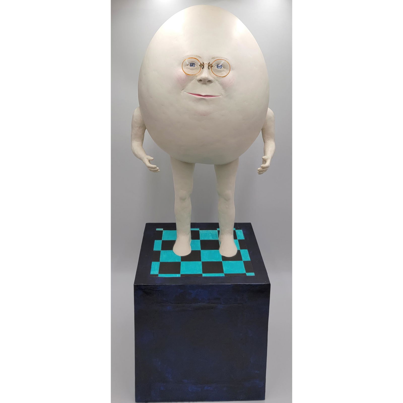 Sergio Bustamante ? Sculpture Humpty Dumpty Unsigned (1 of 10)