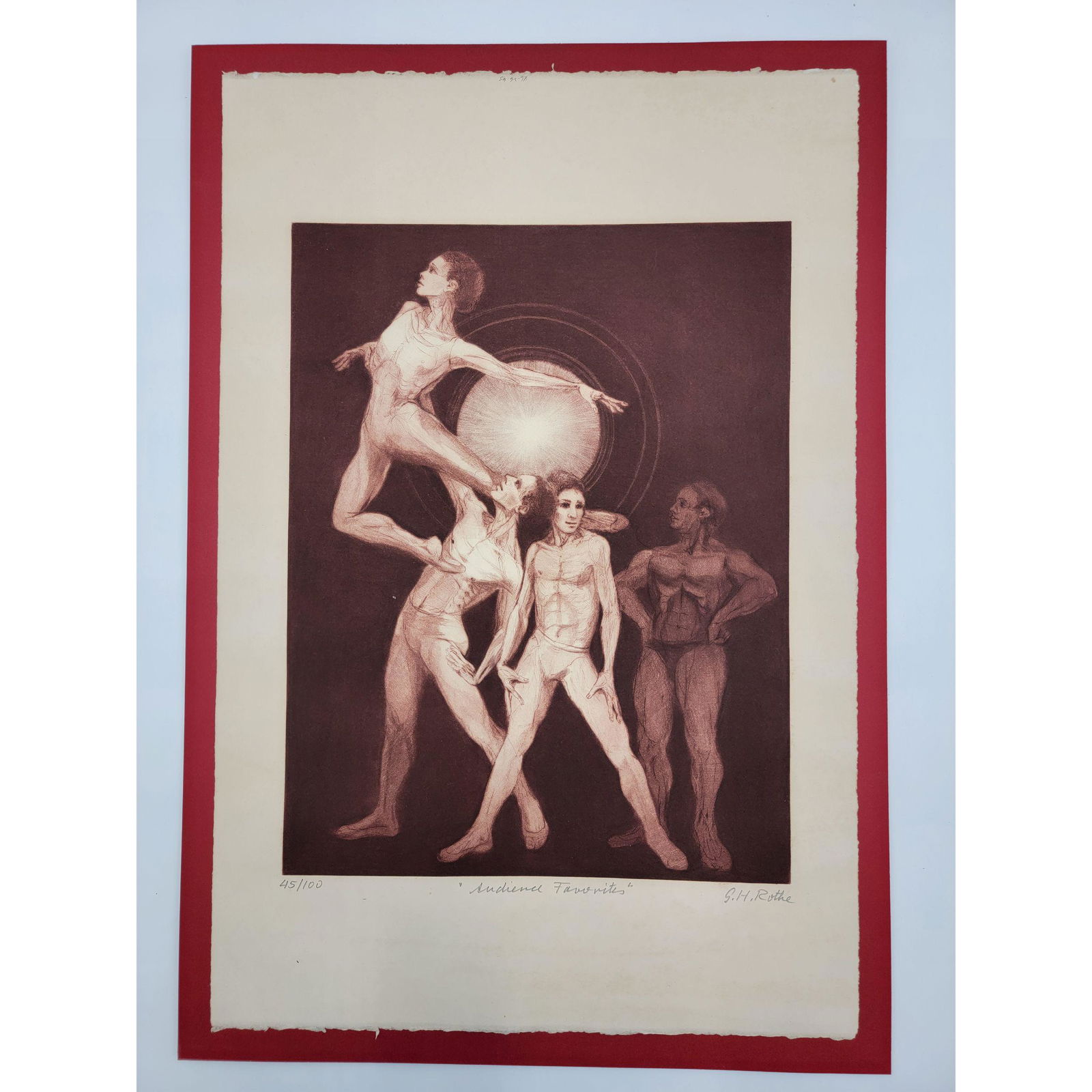 G.H Rothe Landmark Mezzotint Signed & Numbered (1 of 9)