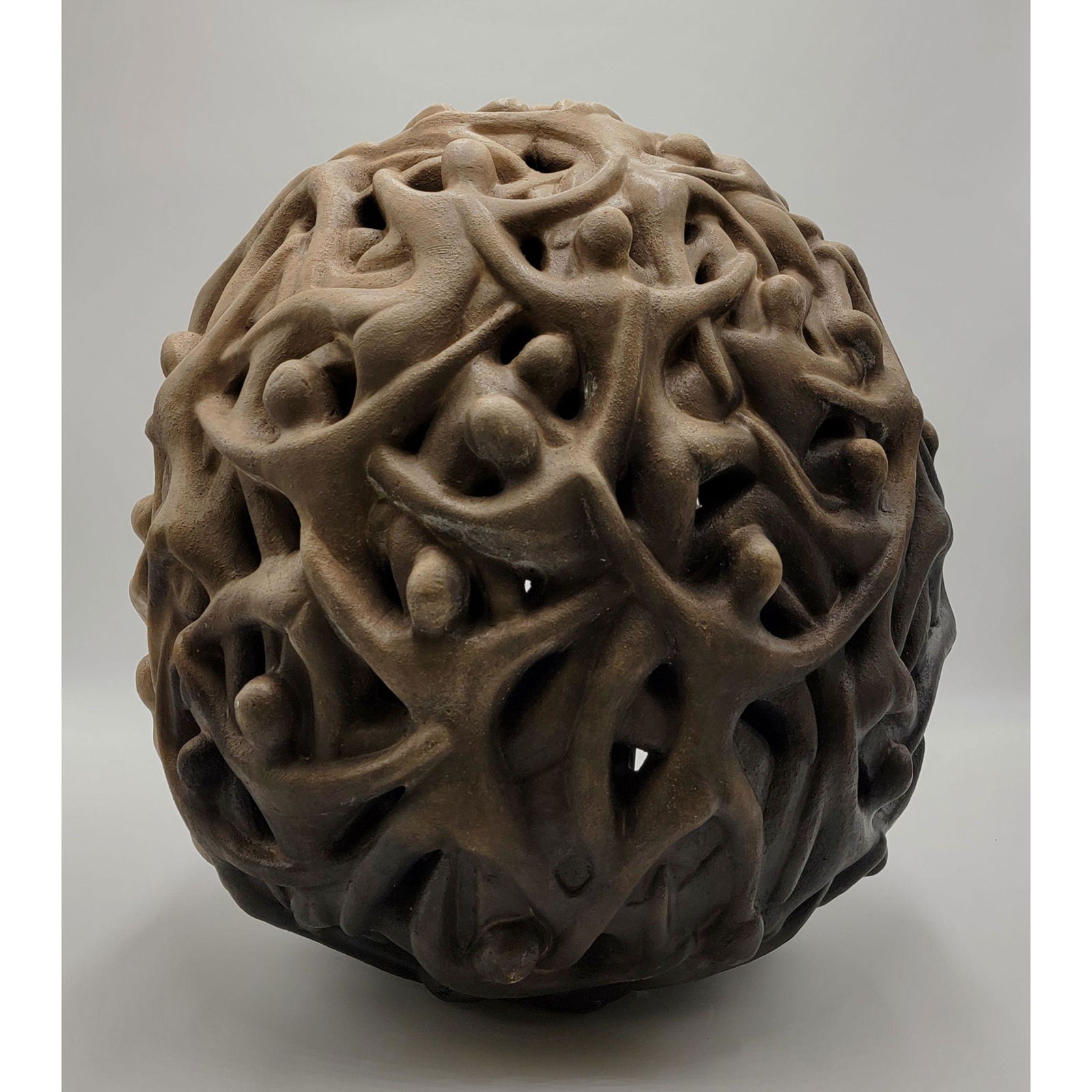 Michael Mick 1949-2001 Sculpture FIGURE SPHERE (1 of 6)