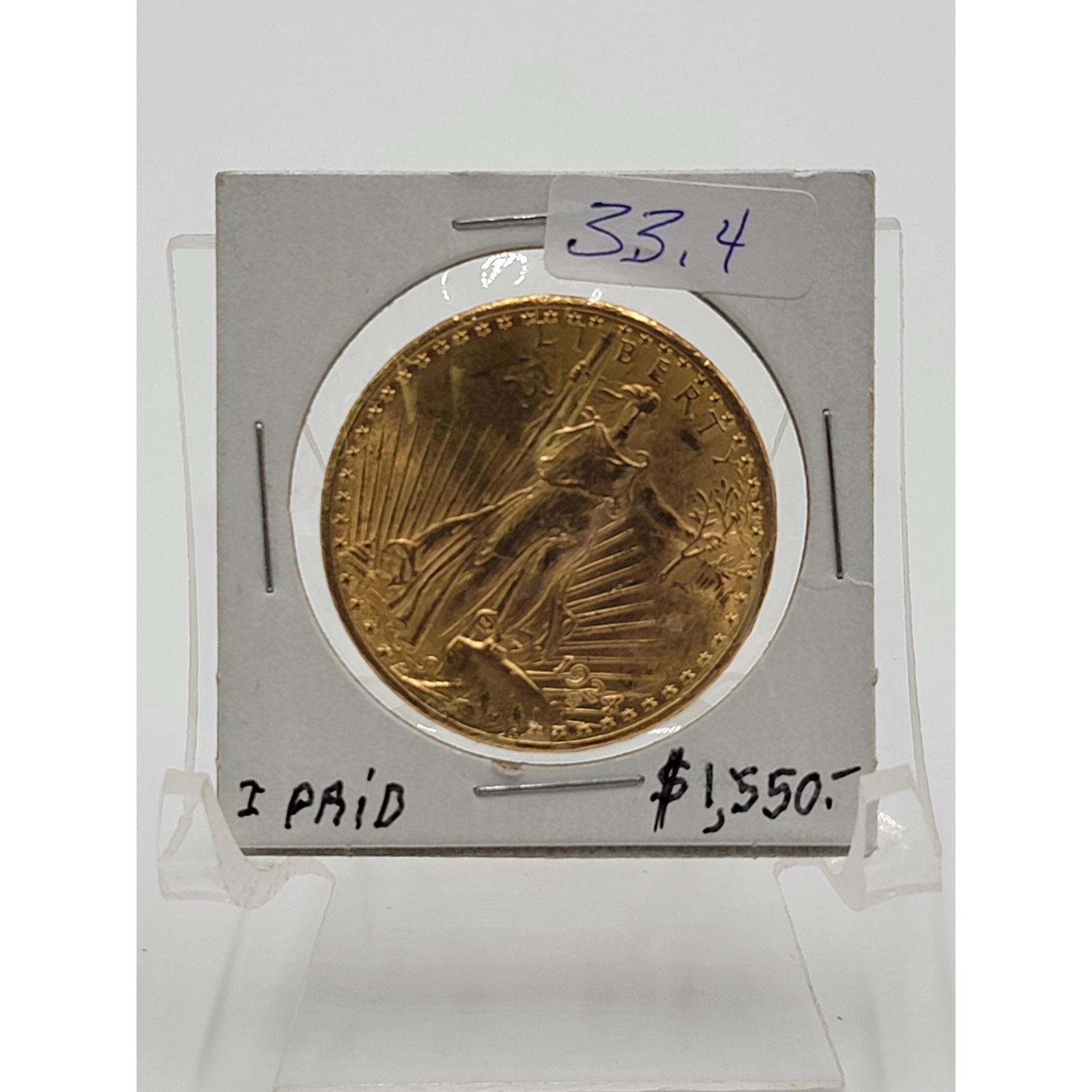 1924 Gold Coin $20 St Gaudens Double Eagle (1 of 7)