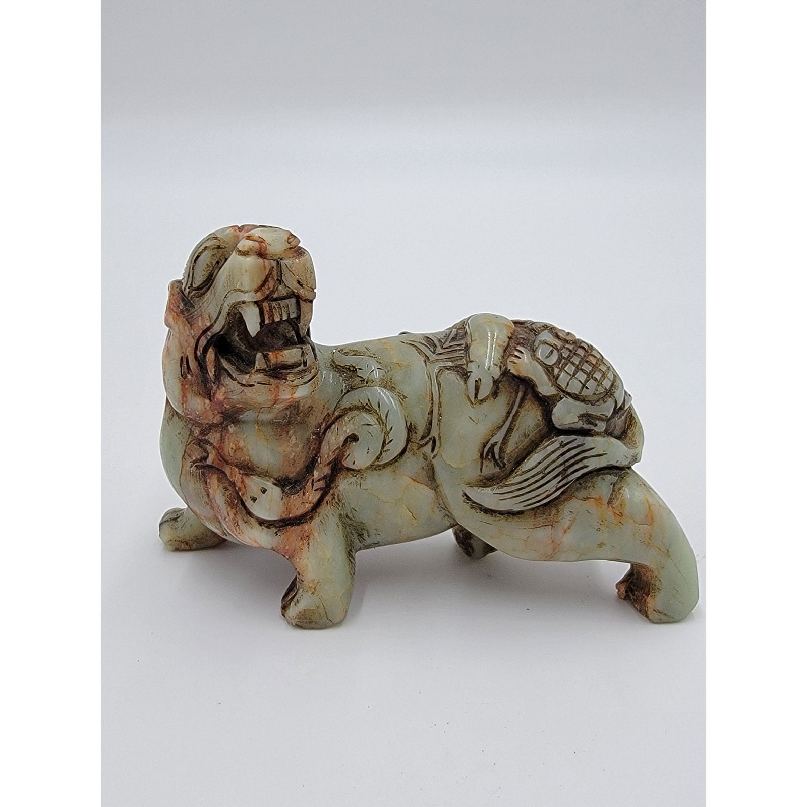 Carved Chinese Jade Animal Figure (1 of 19)