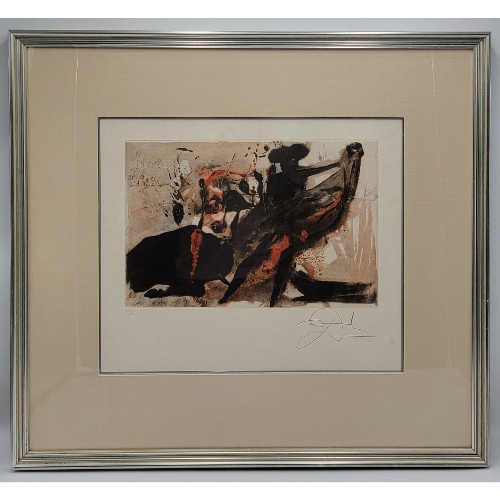 Salvador Dali 1904-89 Lithograph Pencil Signed (1 of 5)