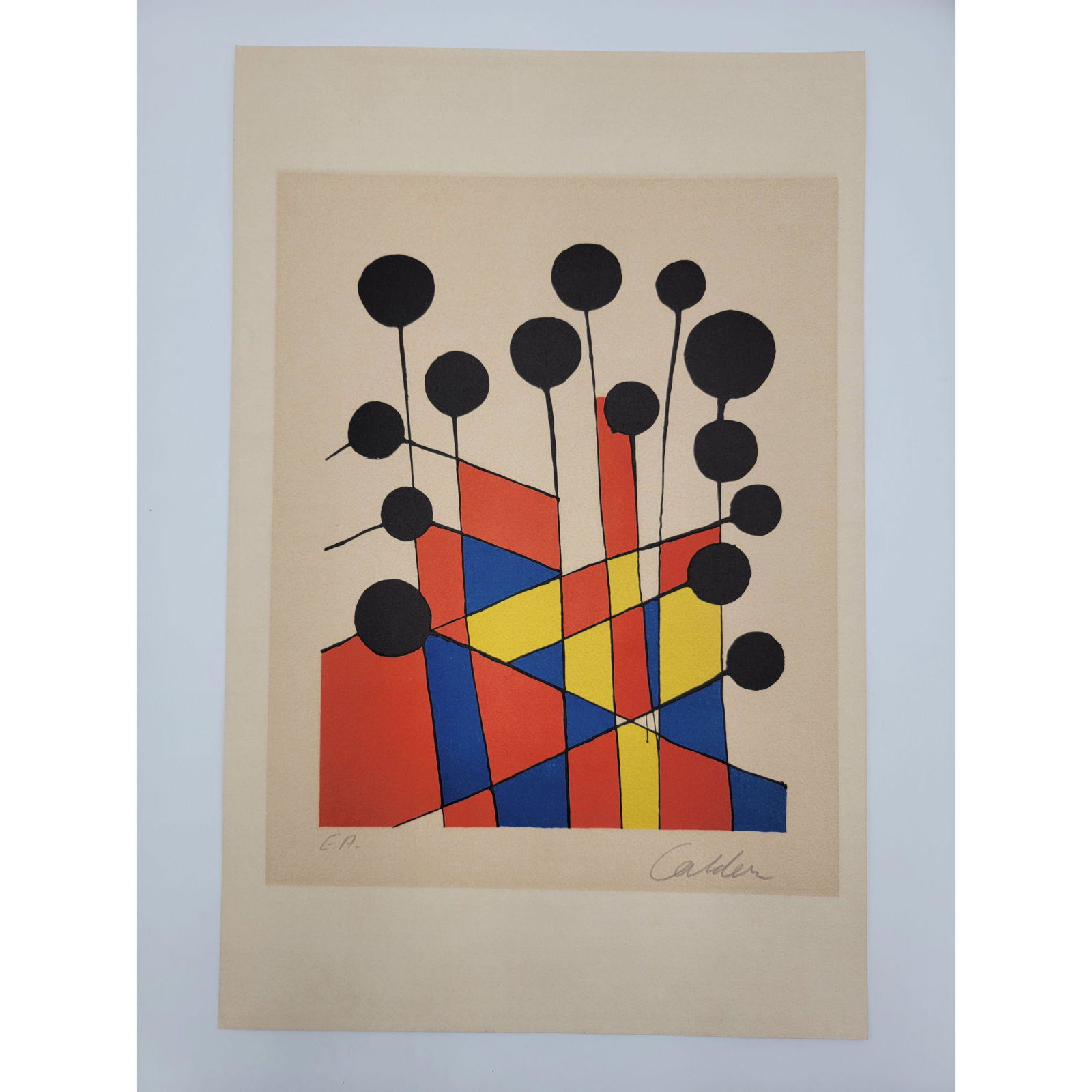 Rare Lithograph Signed In Pencil "BUBBLES" WITH COA (1 of 6)