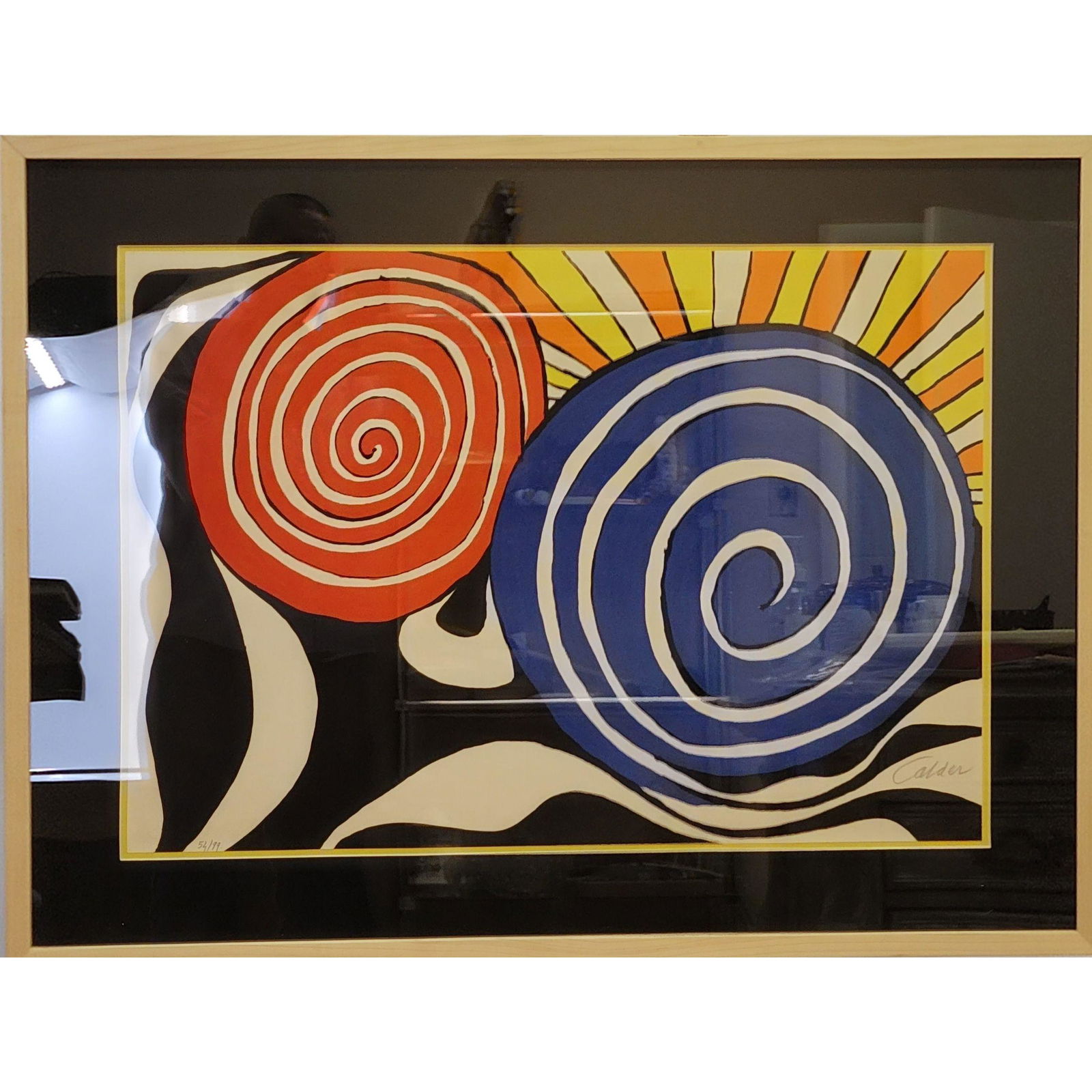 Rare Lithograph Signed In Pencil. (1 of 13)