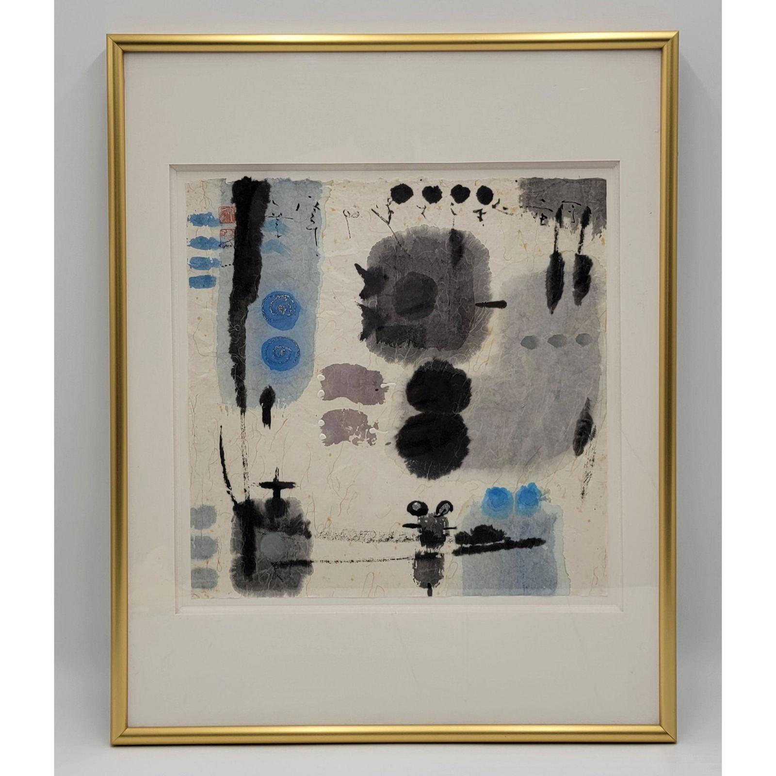 Signed John Chen Chinese Ink Wash Painting (1 of 8)