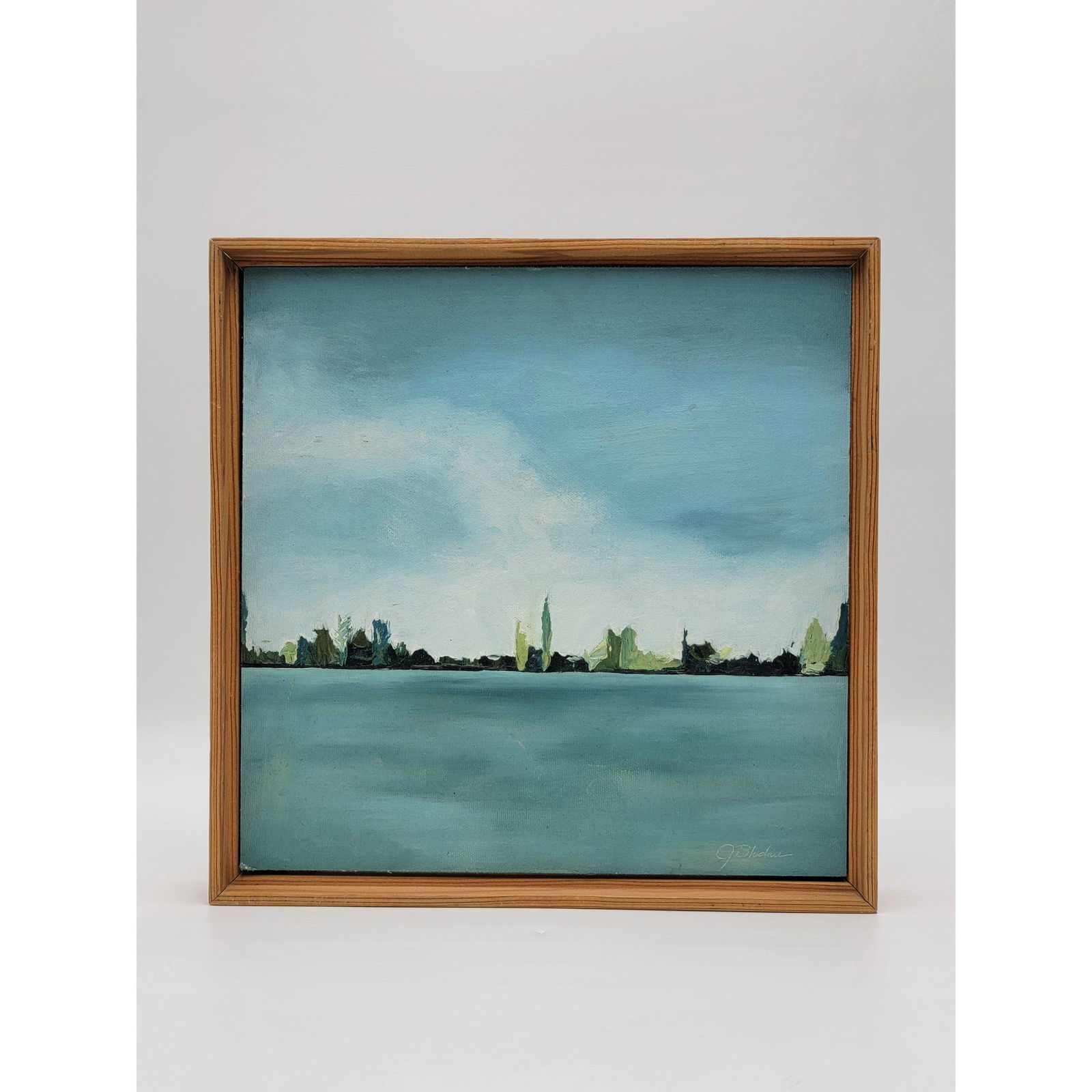 Janet Bludau O/C Painting Landscape FROM A DISTANCE (1 of 6)