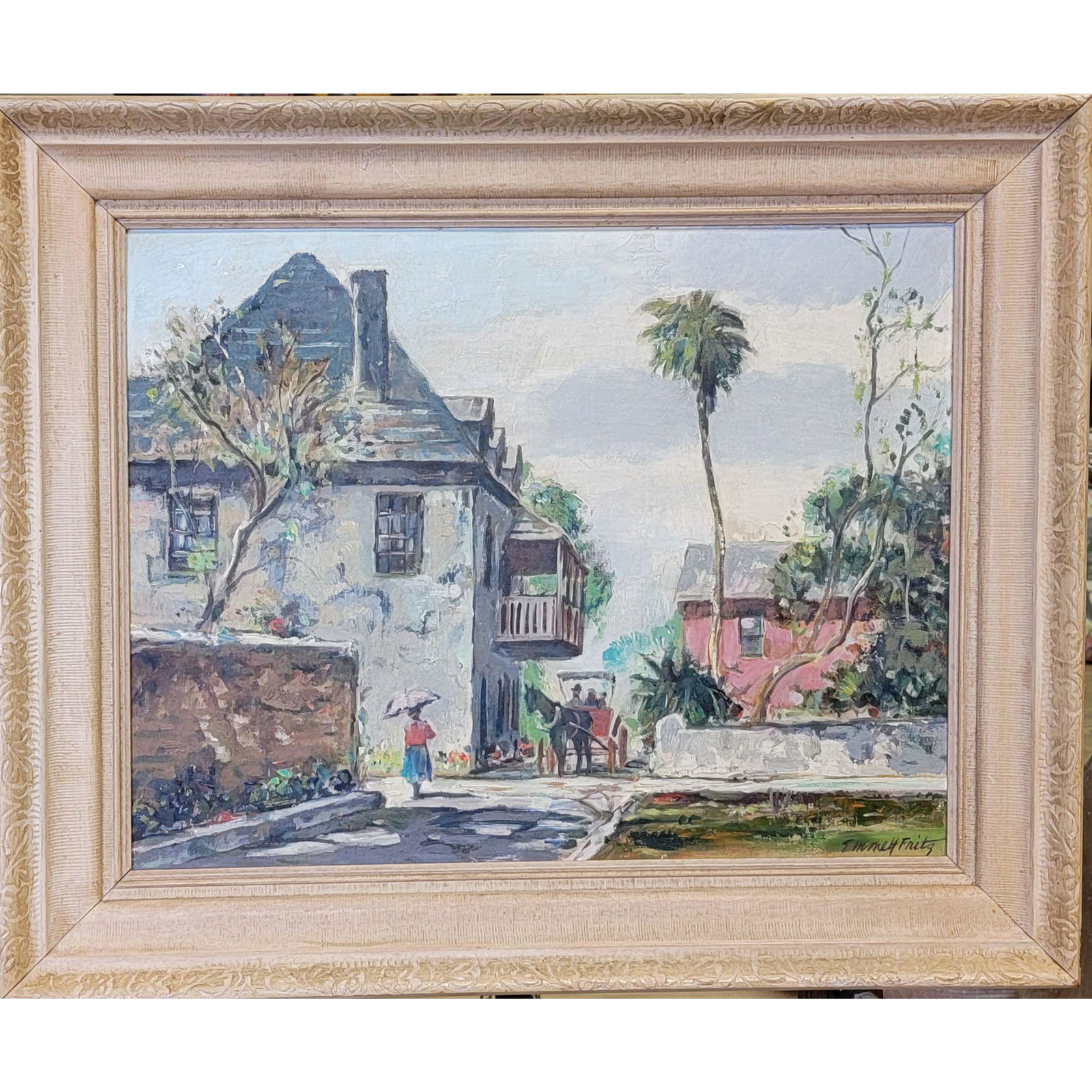 Emmett John Fritz (FL/NY, 1917-1995) St Augustine Fl (1 of 10)