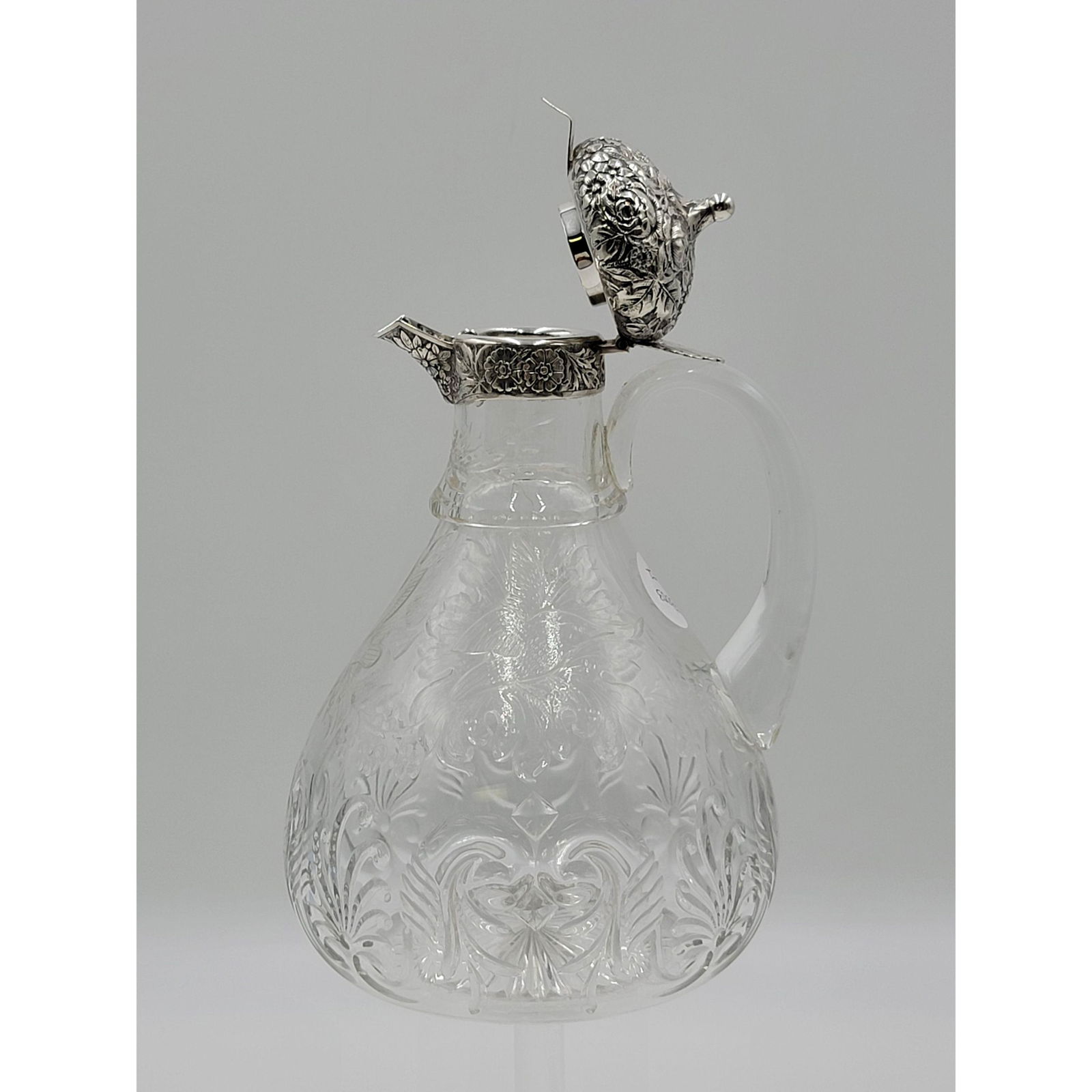 ABP Cut Class Rock Crystal Cut Decanter Gorham Sterling (1 of 19)