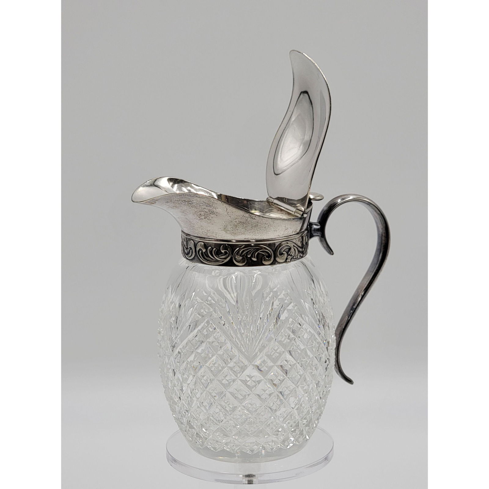 ABP Cut Glass Syrup Pitcher (1 of 9)