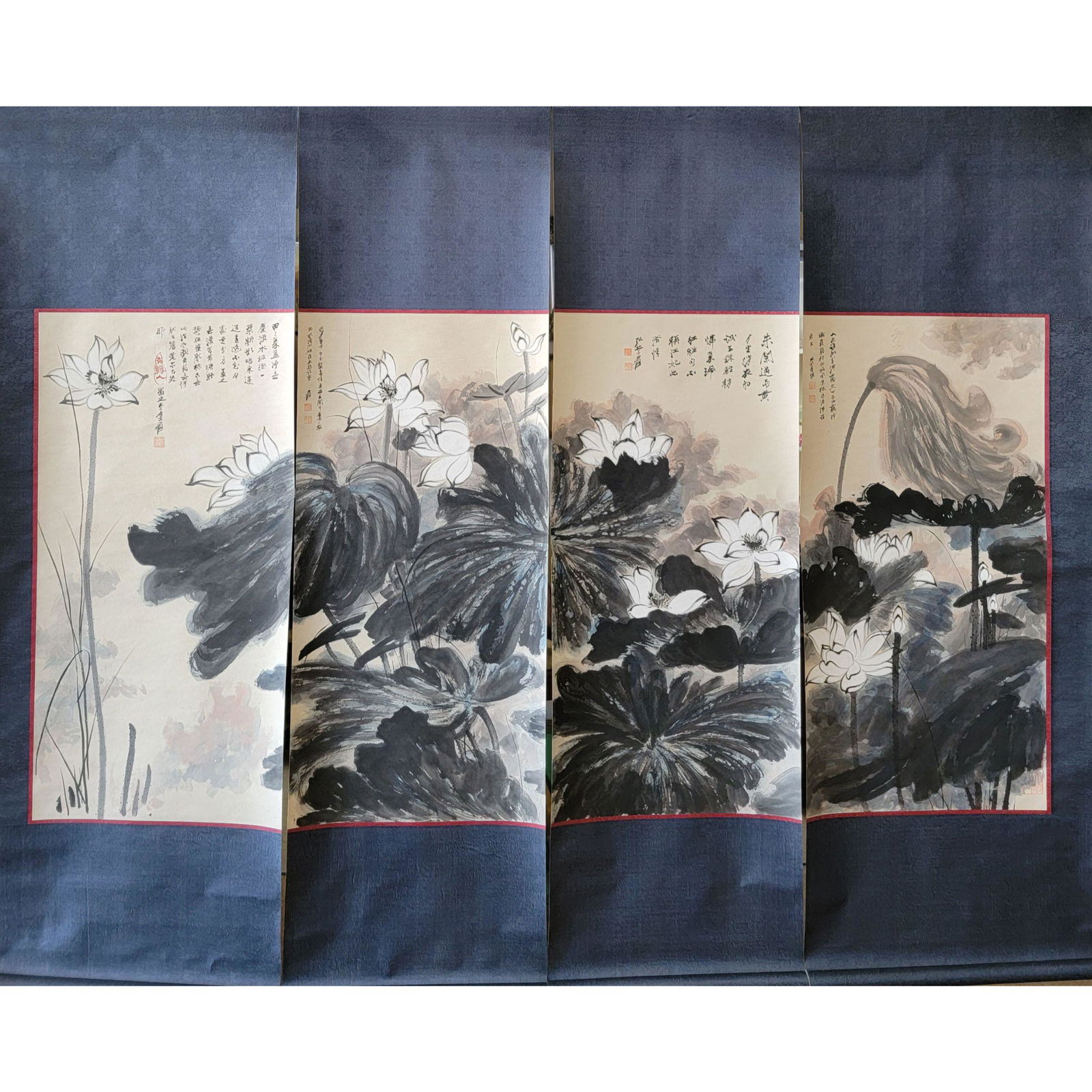 Chinese Ink And Watercolor Painting Attr. Zhang Daqian (1 of 17)