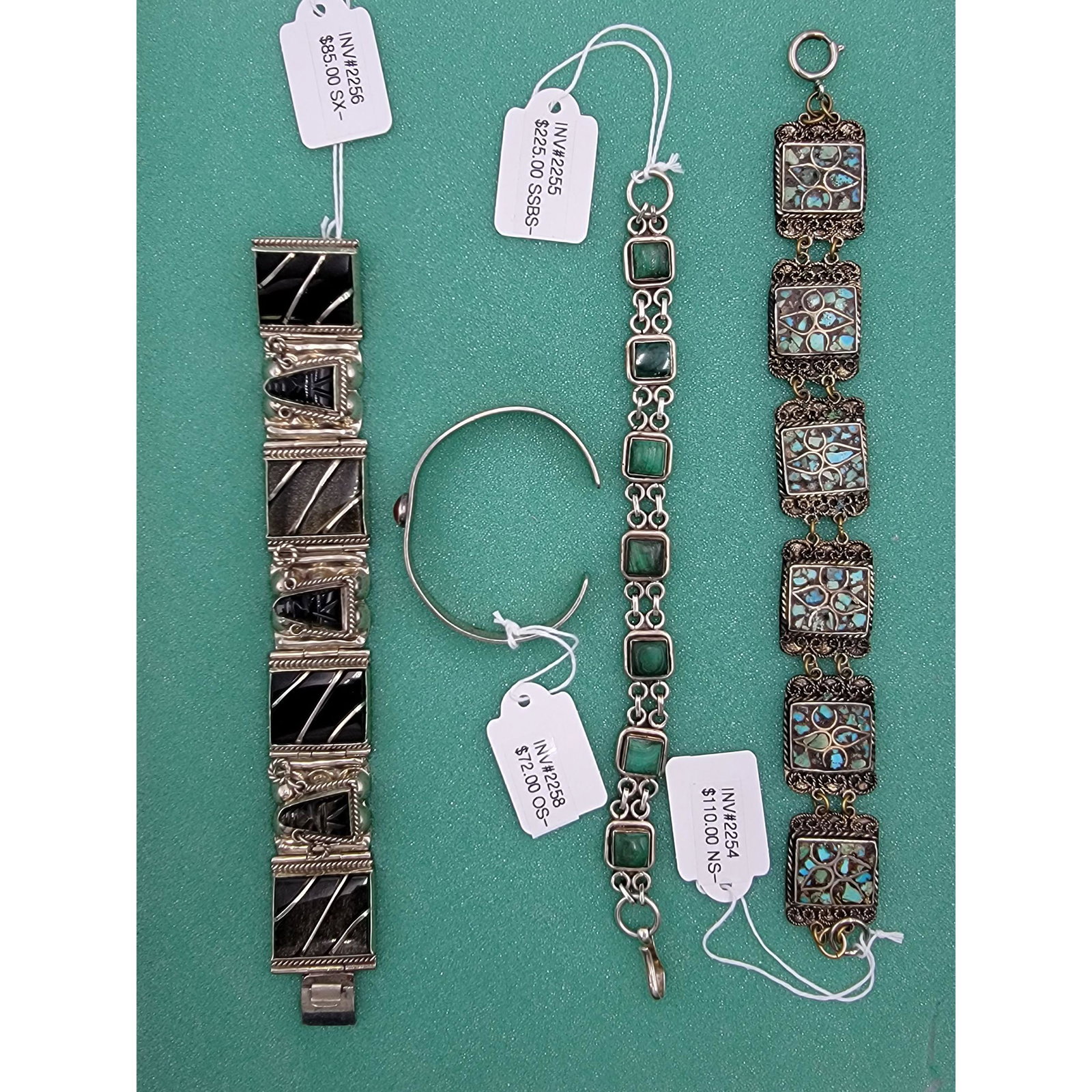 Grouping Of Sterling Silver Jewelry Bracelets (1 of 9)