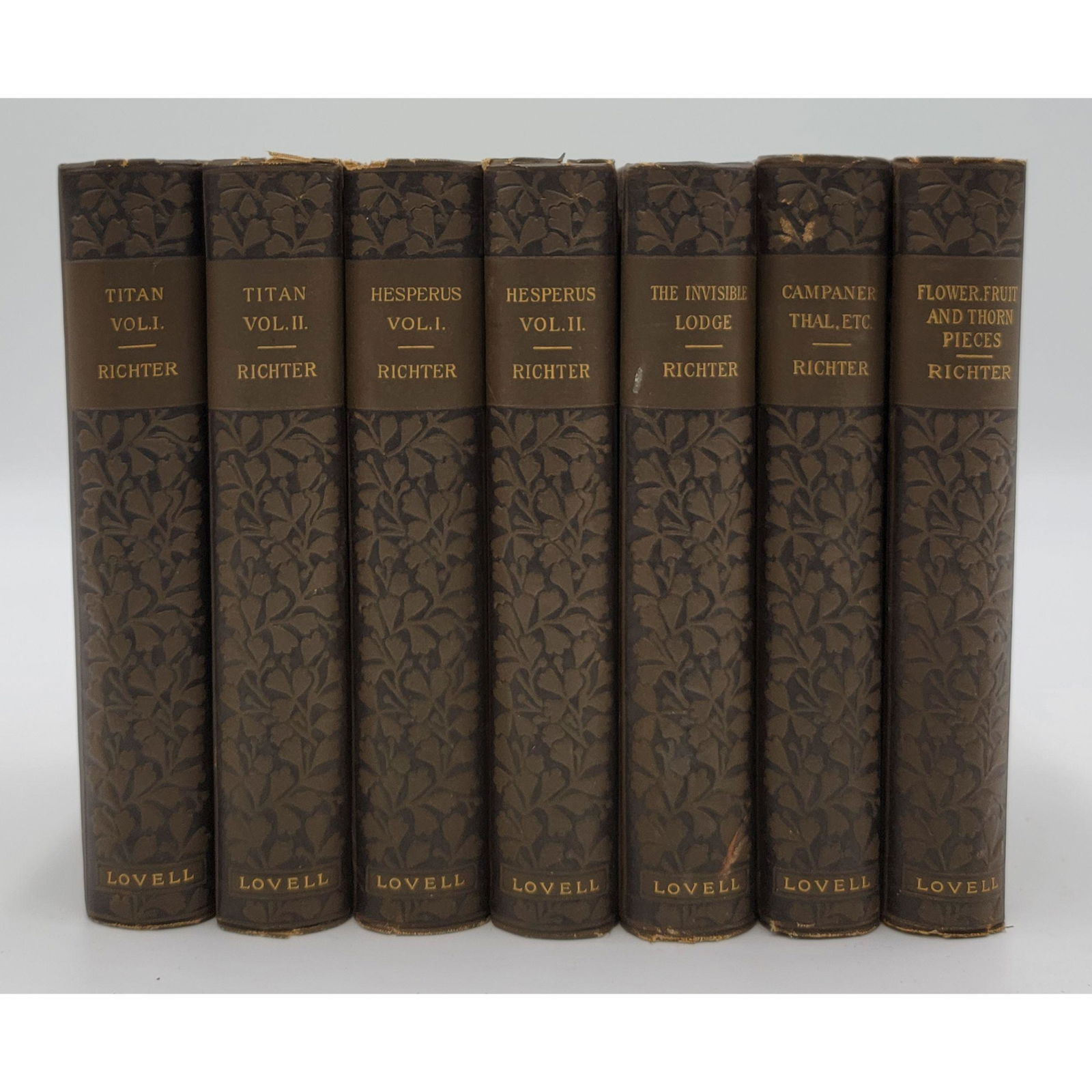 Books 1862 Jean Paul Friedrich Richter Works Of (1 of 17)