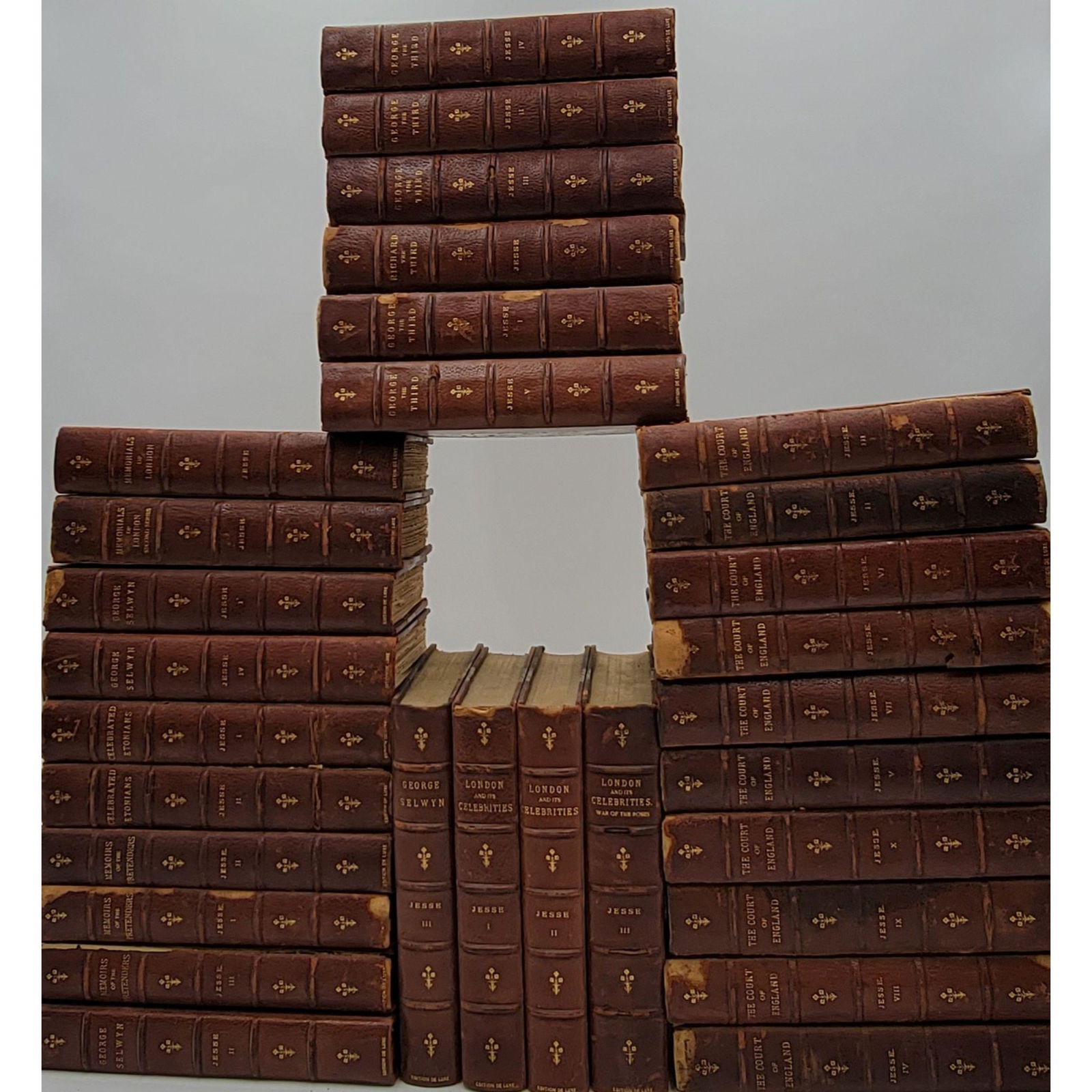 Books Edition Deluxe Works Of George Selwyn John Jesse (1 of 12)