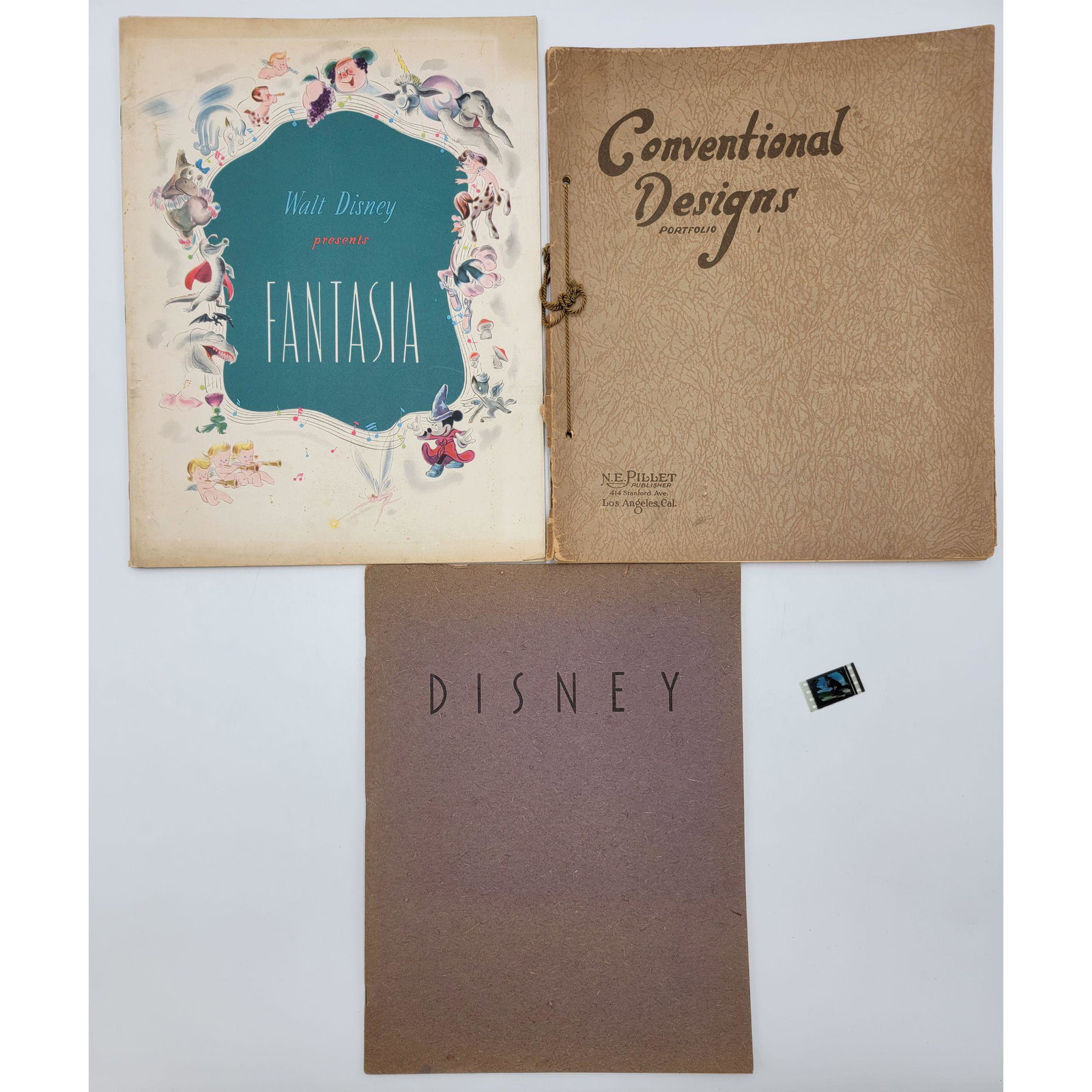 Walt Disney Presents Fantasia & Multi Exhibition 1940: Walt Disney Presents Fantasia & Multi Exhibition 1940 Plus Conventional Design Portfolio By N. E Pillet