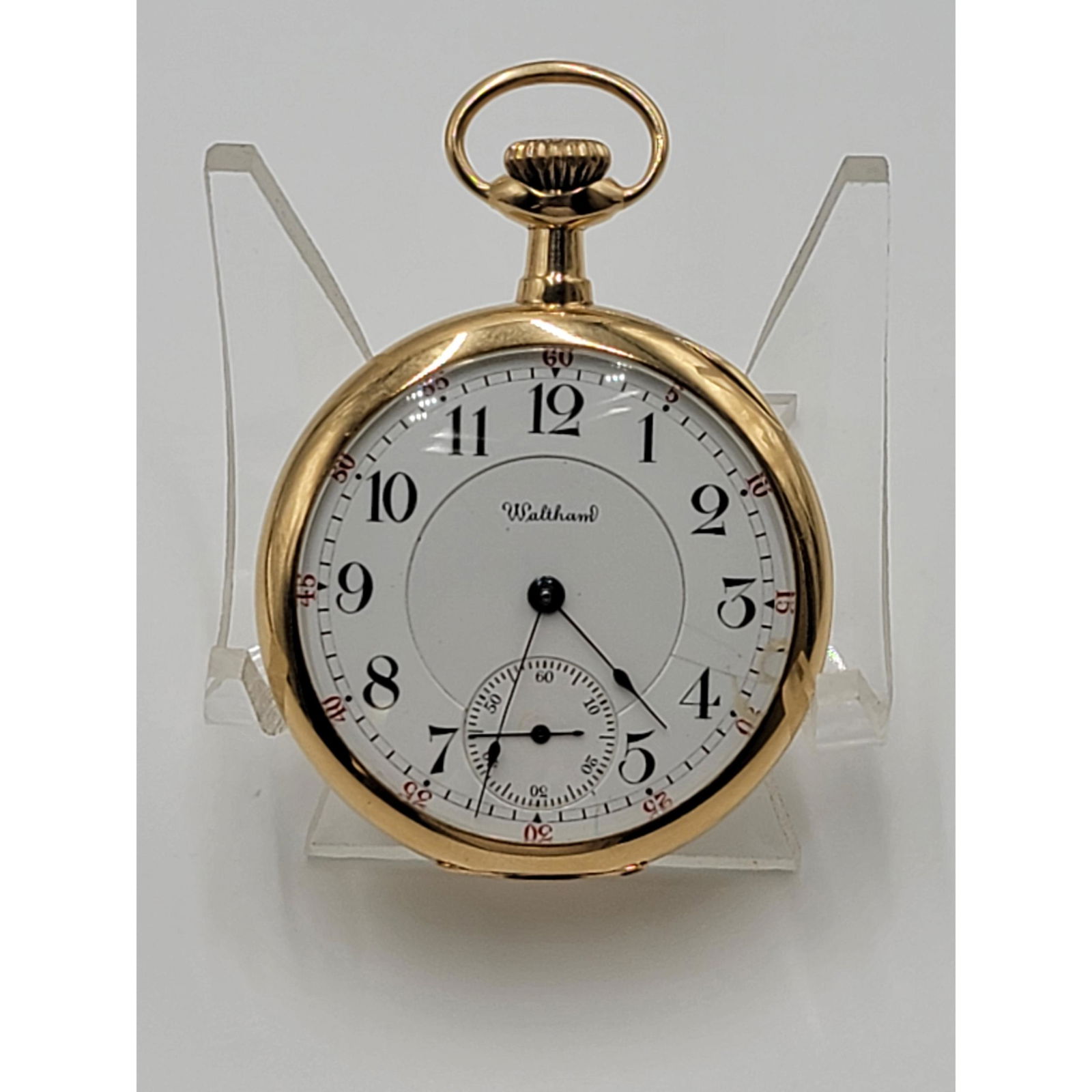 Vintage Waltham Pocket Watch 14K Gold (1 of 11)