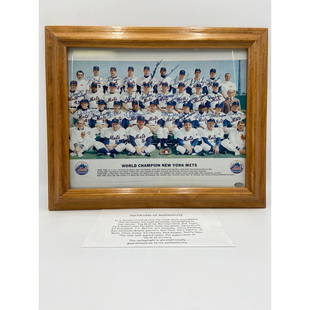 New York Mets Autographed 1969 World Series Champion Pitchers 11x14 Photo  Framed