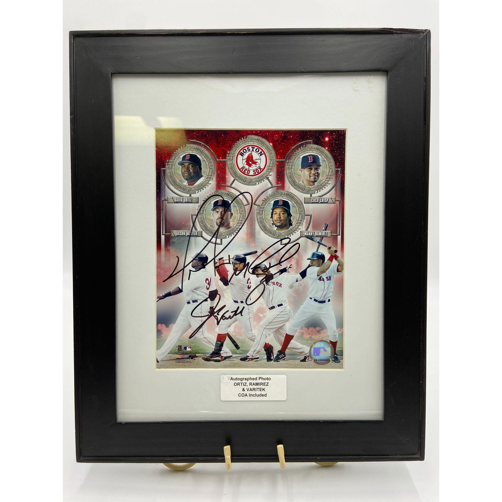 Boston Red Sox Autographed Team Photo David Ortiz, Mann (1 of 5)