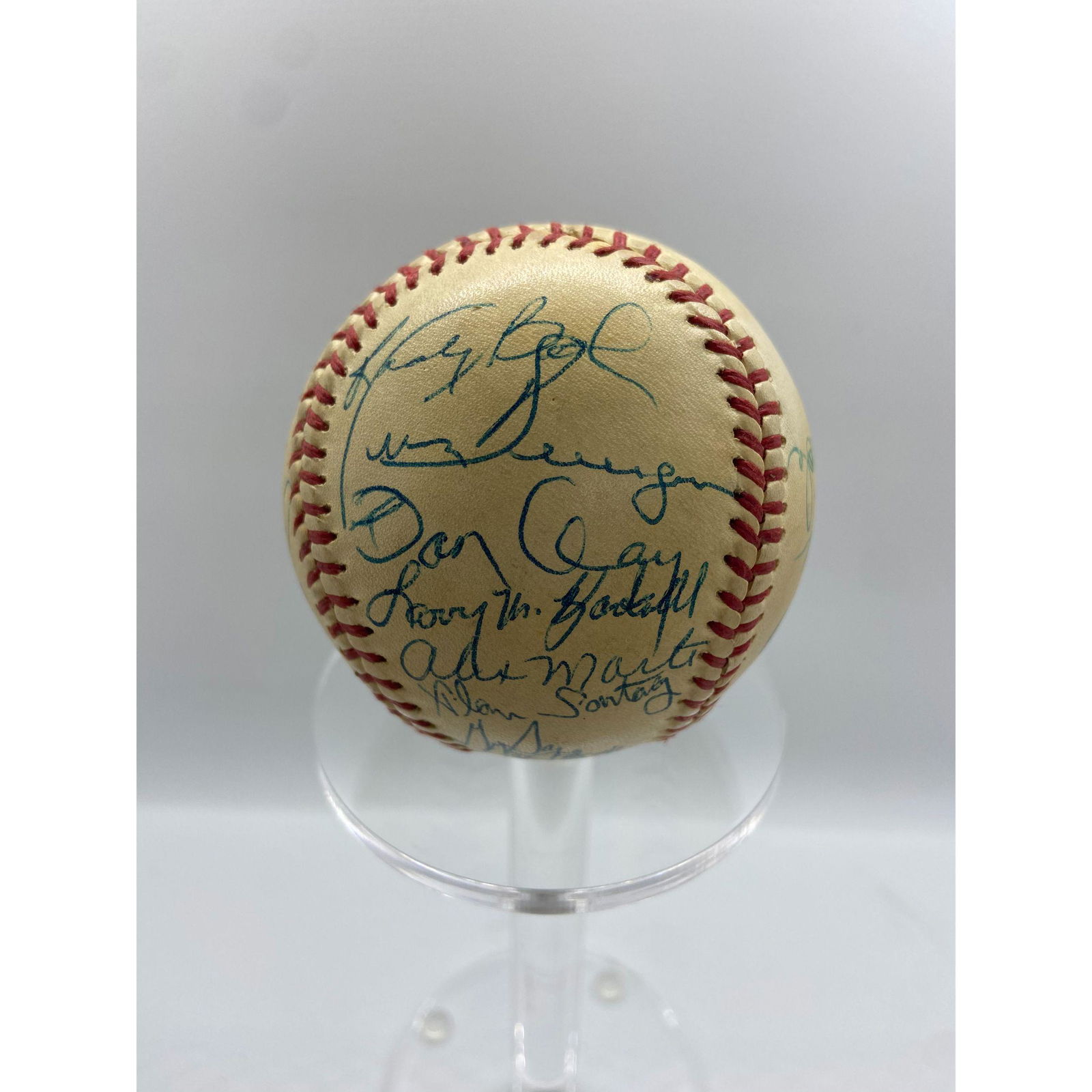 Signed 1983 St. Louis Cardinals Signed Team Baseball (1 of 5)