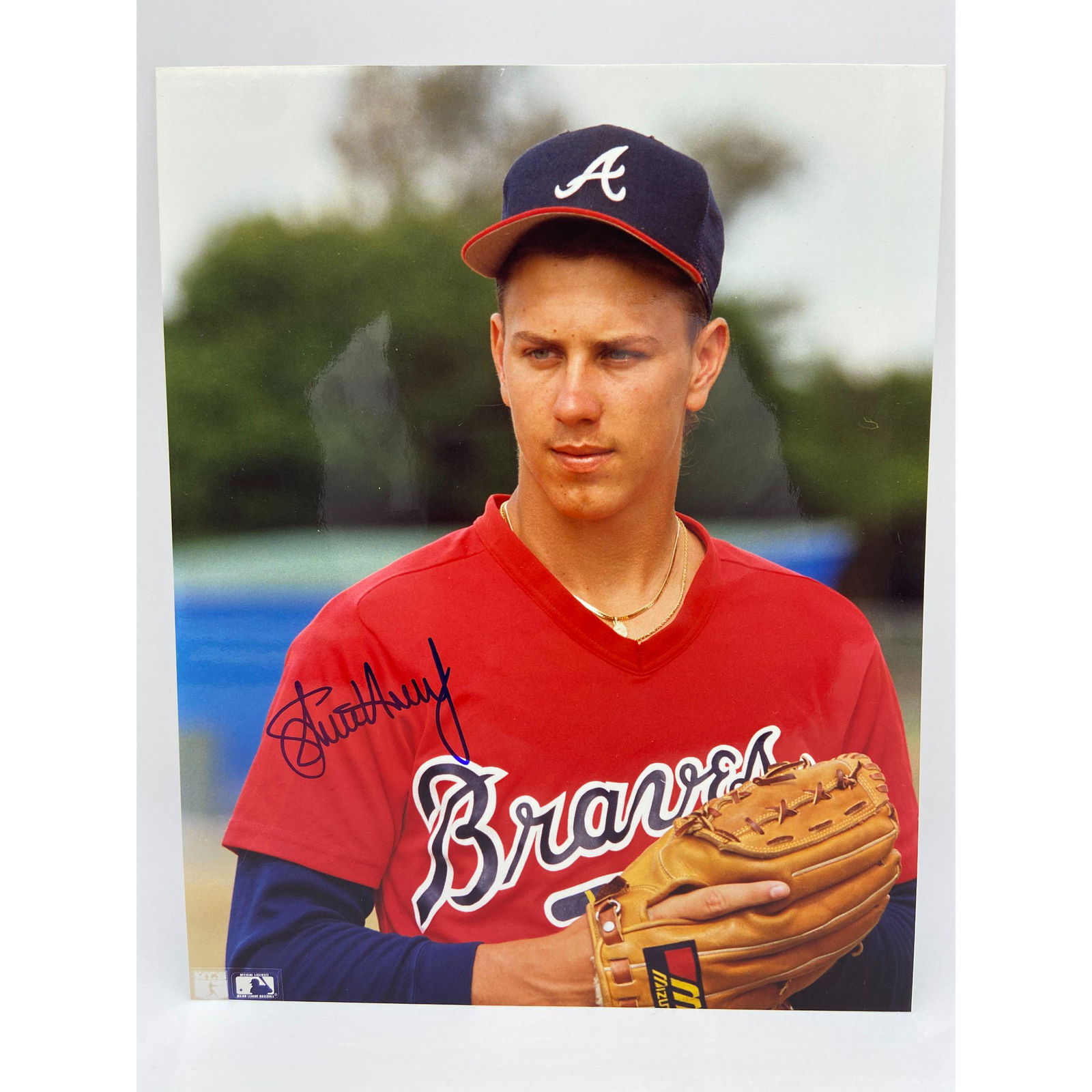 Signed Steve Avery Photo Atlanta Braves (1 of 3)