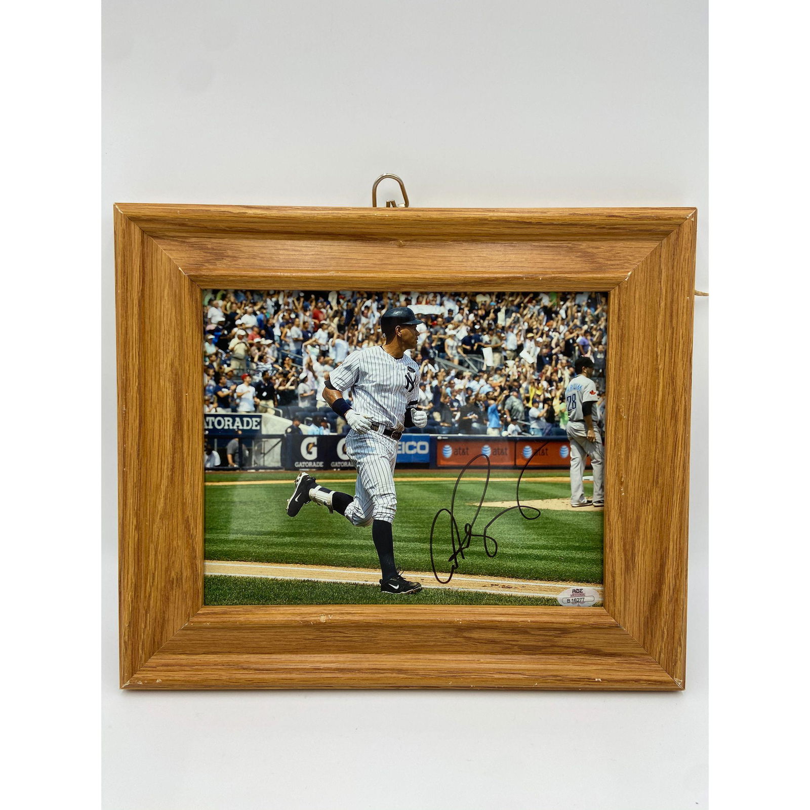 Alex Rodriguez Signed Photo 8" x 10" Framed New York Ya (1 of 3)