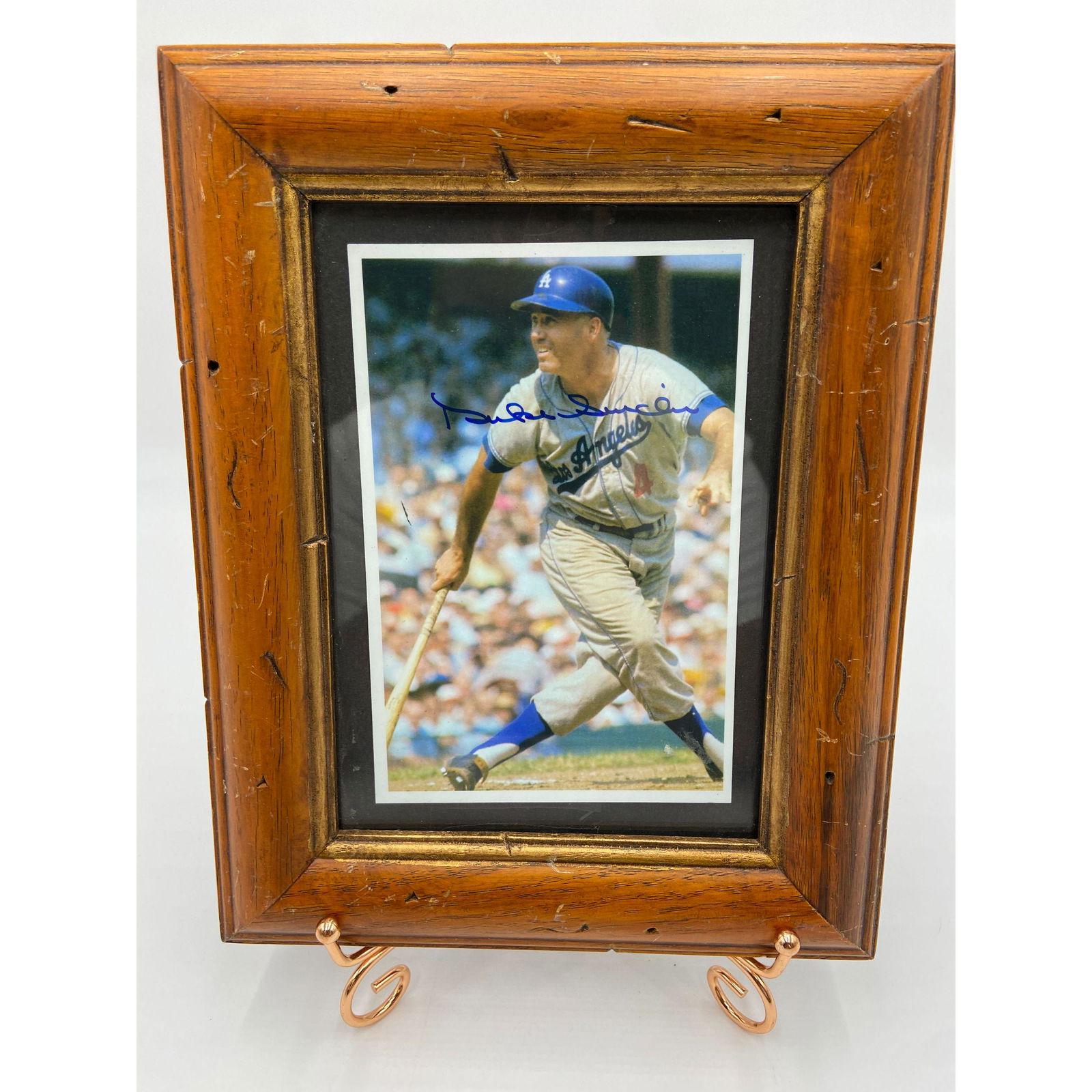 Vintage Duke Snider Signed Photo LA DODGERS (1 of 3)