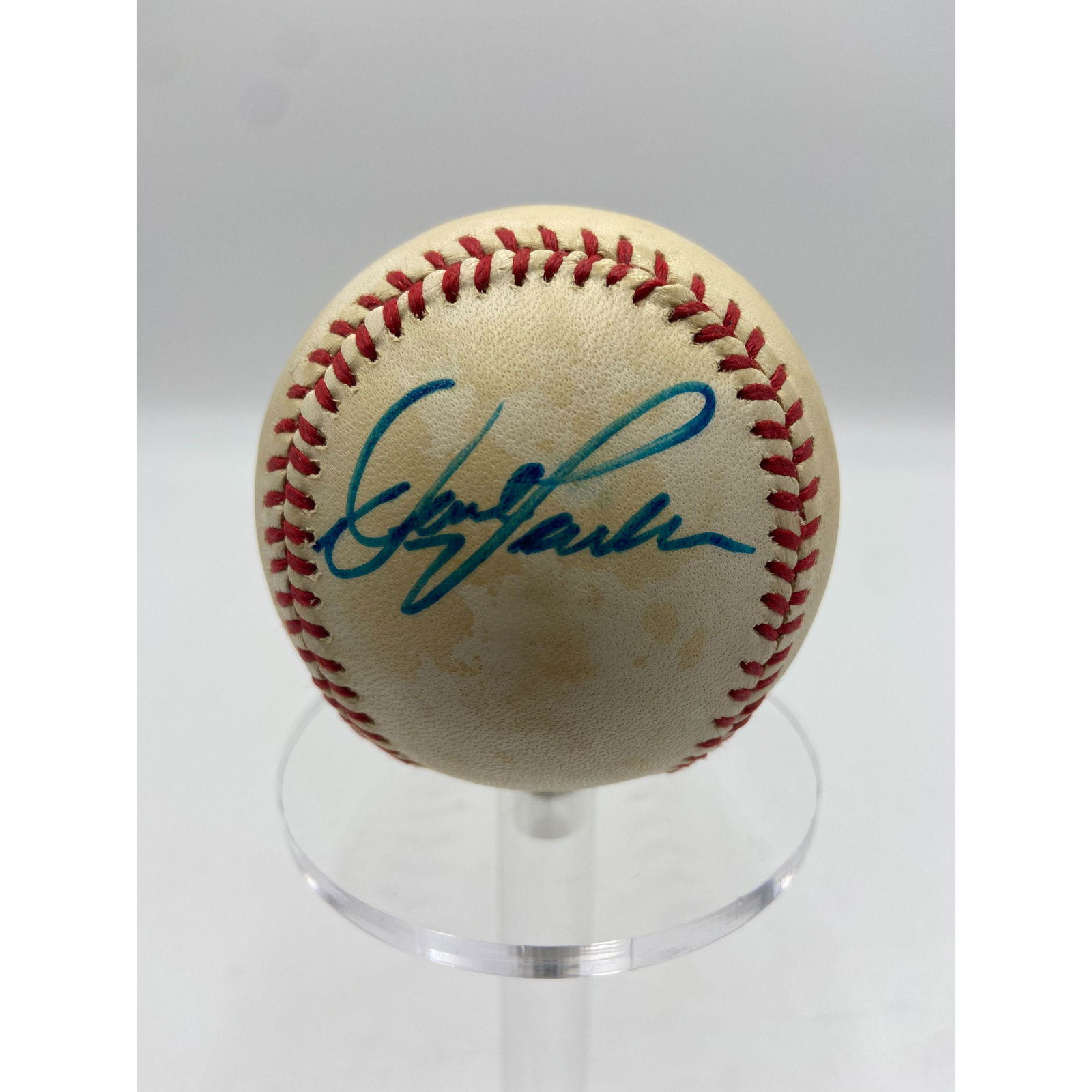 Vintage MLB Dave Parker Pittsburg Pirates Signed Baseba (1 of 3)