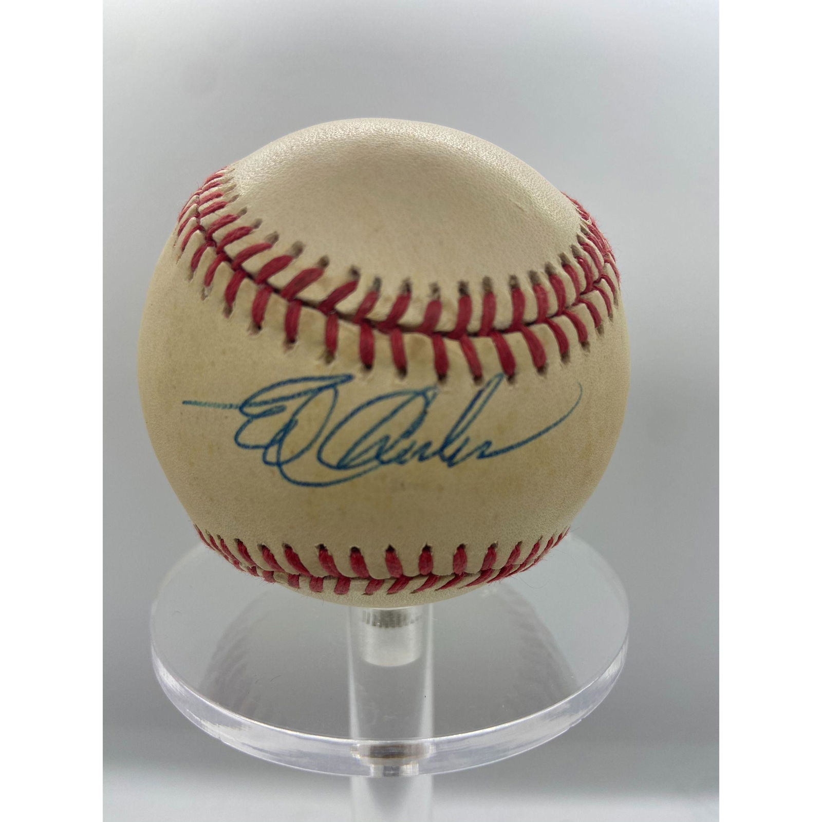 VINTAGE NEW YORK METS 1967 ED CHARLES SIGNED BASEBALL (1 of 3)