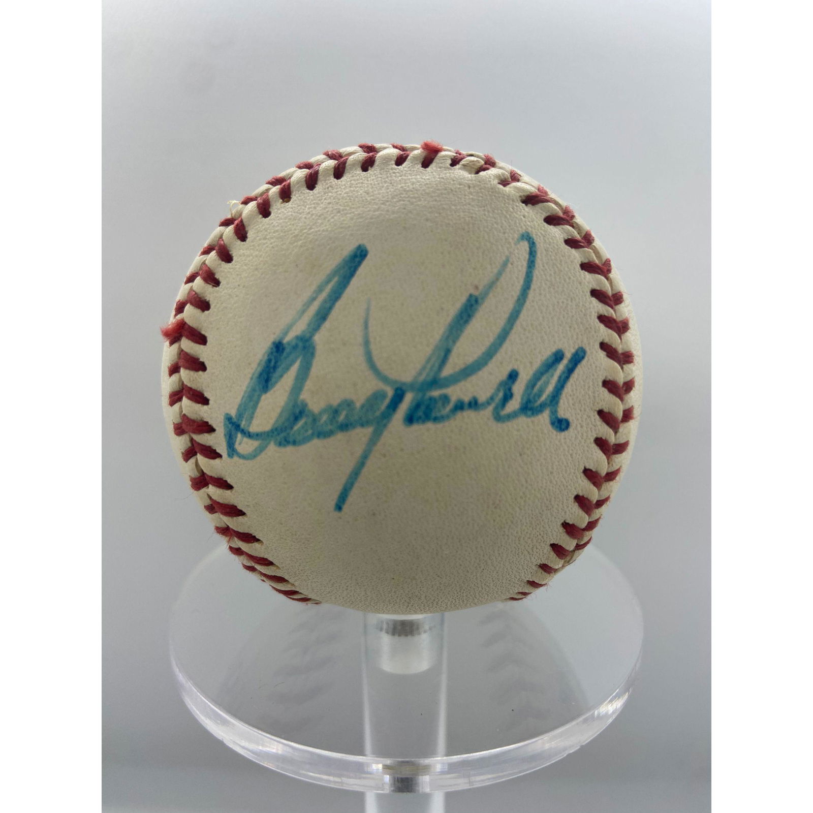 VINTAGE BOOG POWELL SIGNED BASEBALL BALTIMORE ORIOLES (1 of 3)