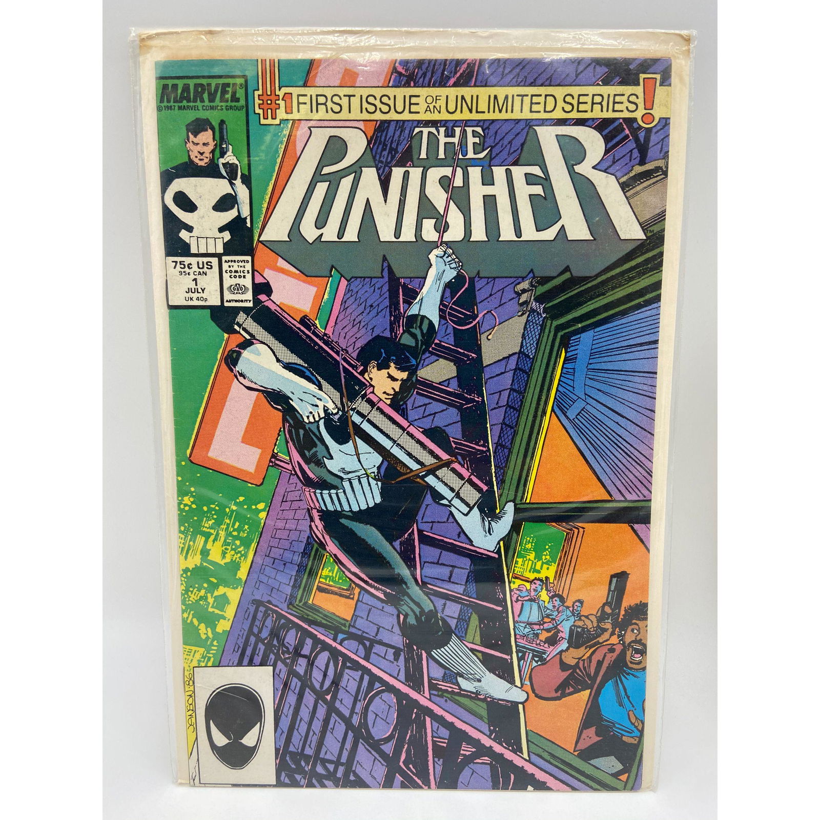 Vintage Marvel Comics Lot Of 8 The Punisher (1 of 8)