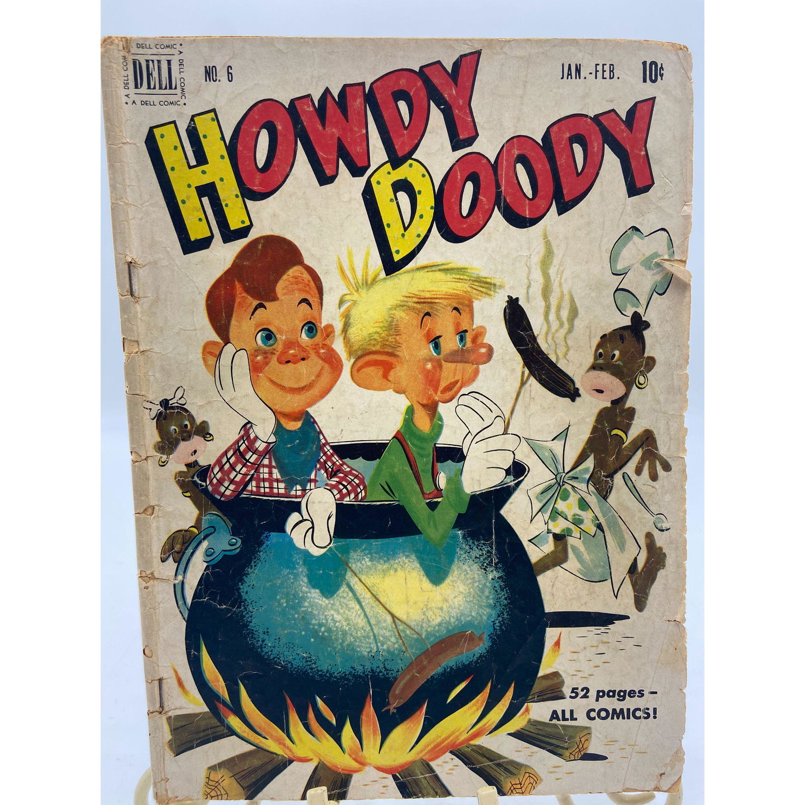 1951 Dell Comics "HOWDY DOODY" #6 Ten Cent (1 of 8)