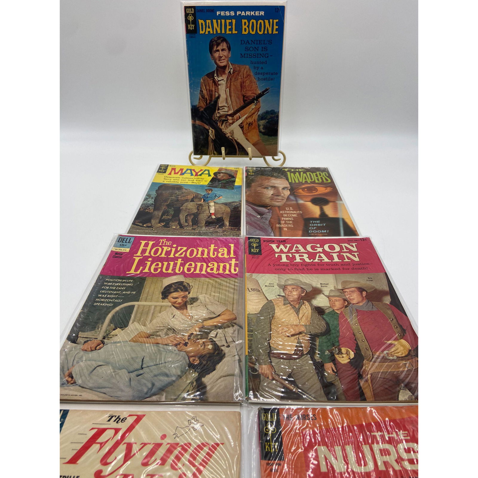 Lot Of 7 Vintage Gold Key & Dell Comic Books (1 of 8)