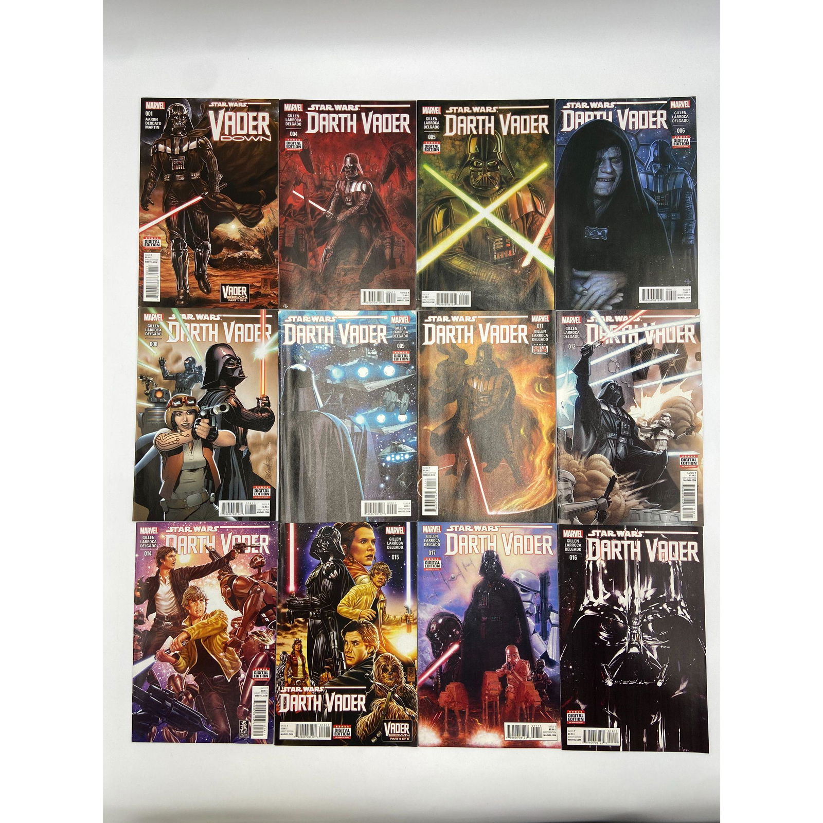 VINTAGE LOT OF 12 MARVEL COMICS STAR WARS DARTH VADER (1 of 13)