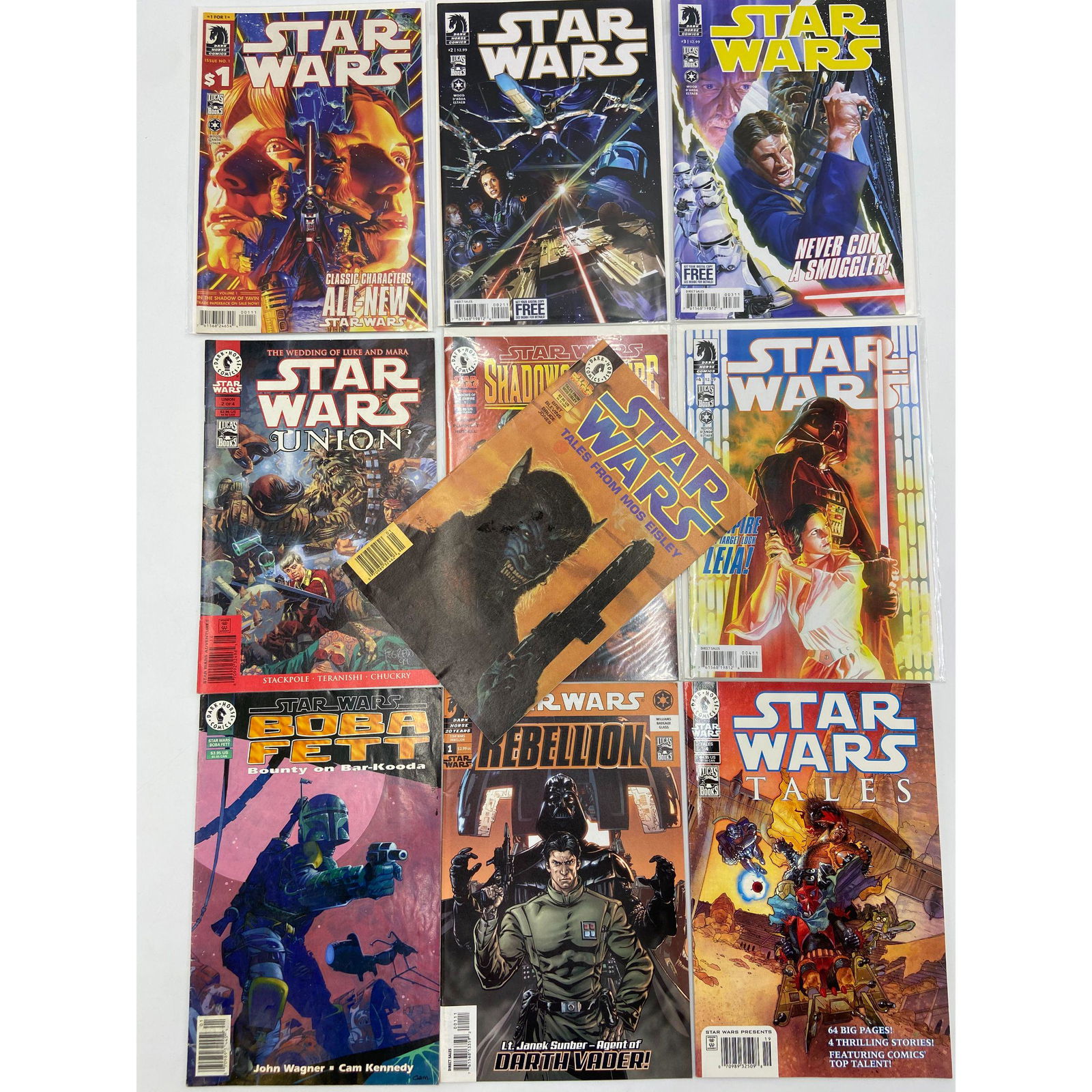 VINTAGE LOT OF 10 DARK HORSE COMICS STAR WARS (1 of 11)