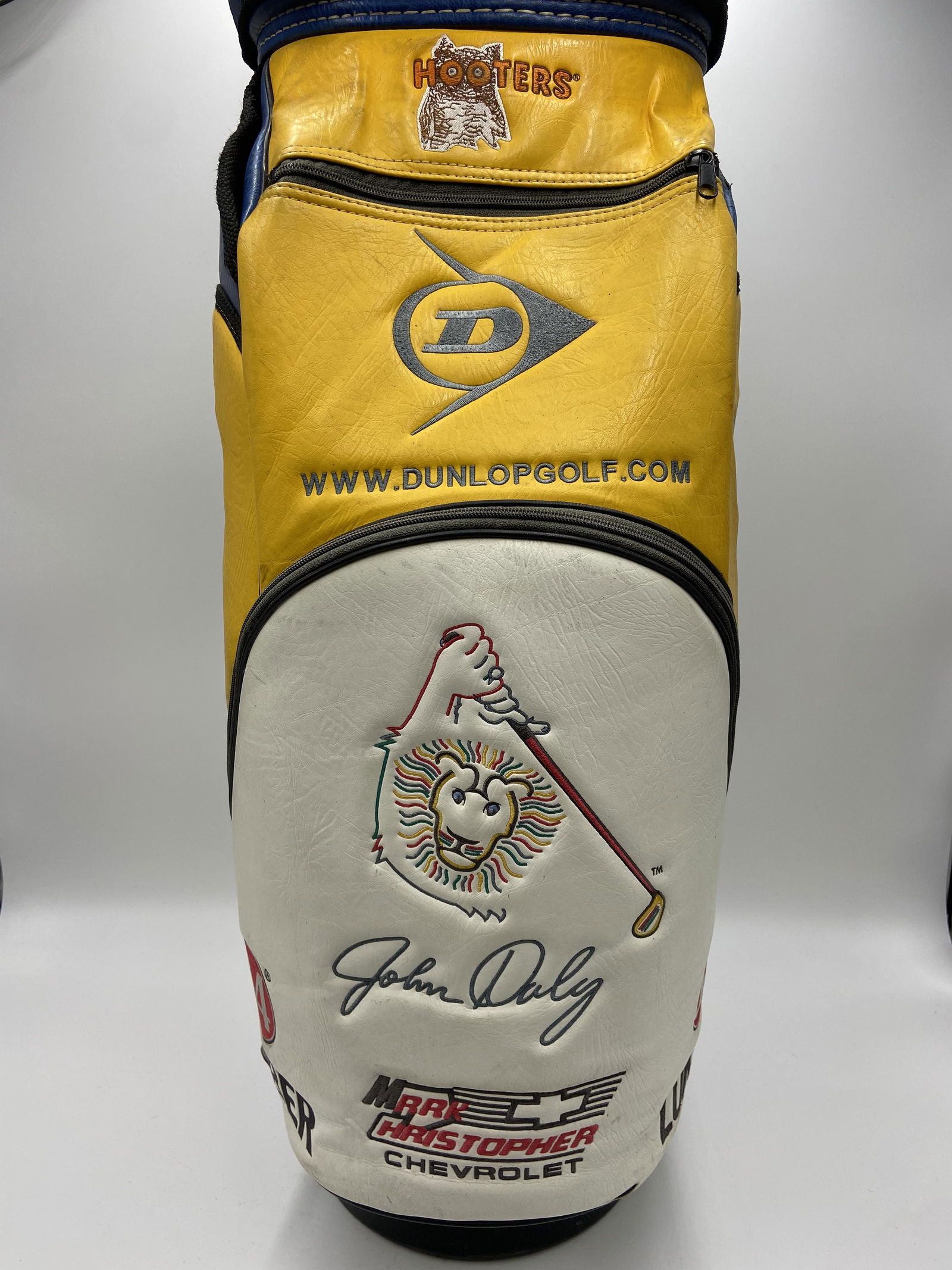 RARE! John Daly Red Neck Crazy Long Tour Golf Bag (1 of 7)