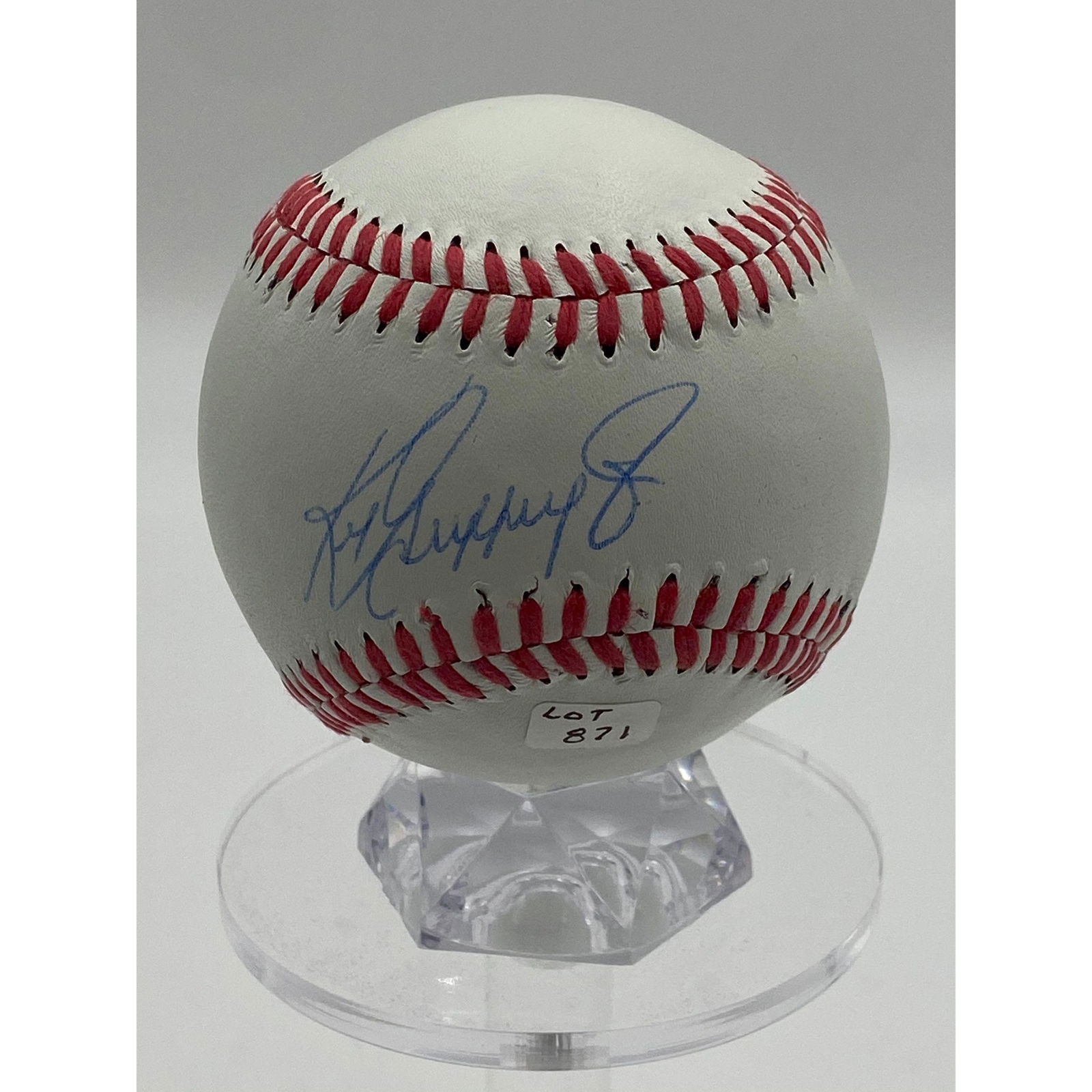 Ken Griffey Jr Autograph Baseball W/ COA (1 of 6)
