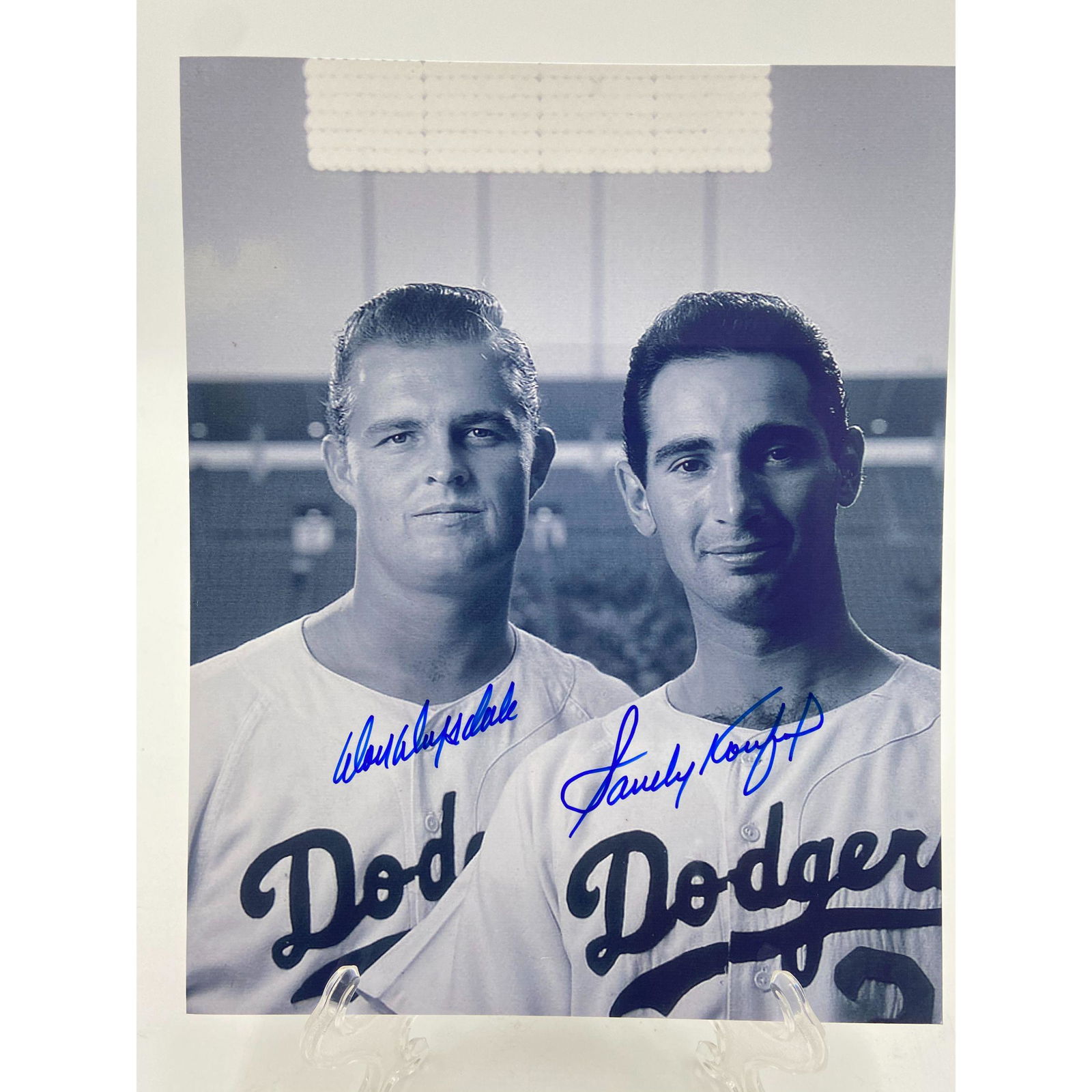 Don Drysdale & Sandy Koufax Autograph W/ COA (1 of 6)