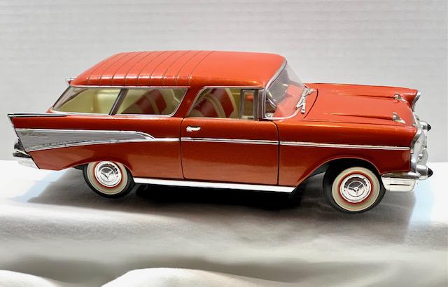 MATCHBOX 1/43 Chevy Nomad 1957 ノマド　ミニカー 1957 CHEVROLET NOMAD 1/43 SCALE DIECAST CAR BLACK BY ROAD