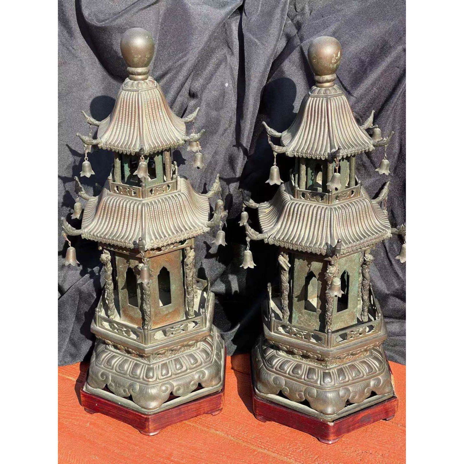 Exceedingly Rare Pair Of Imperial 18 C  Chinese Lantern (1 of 18)