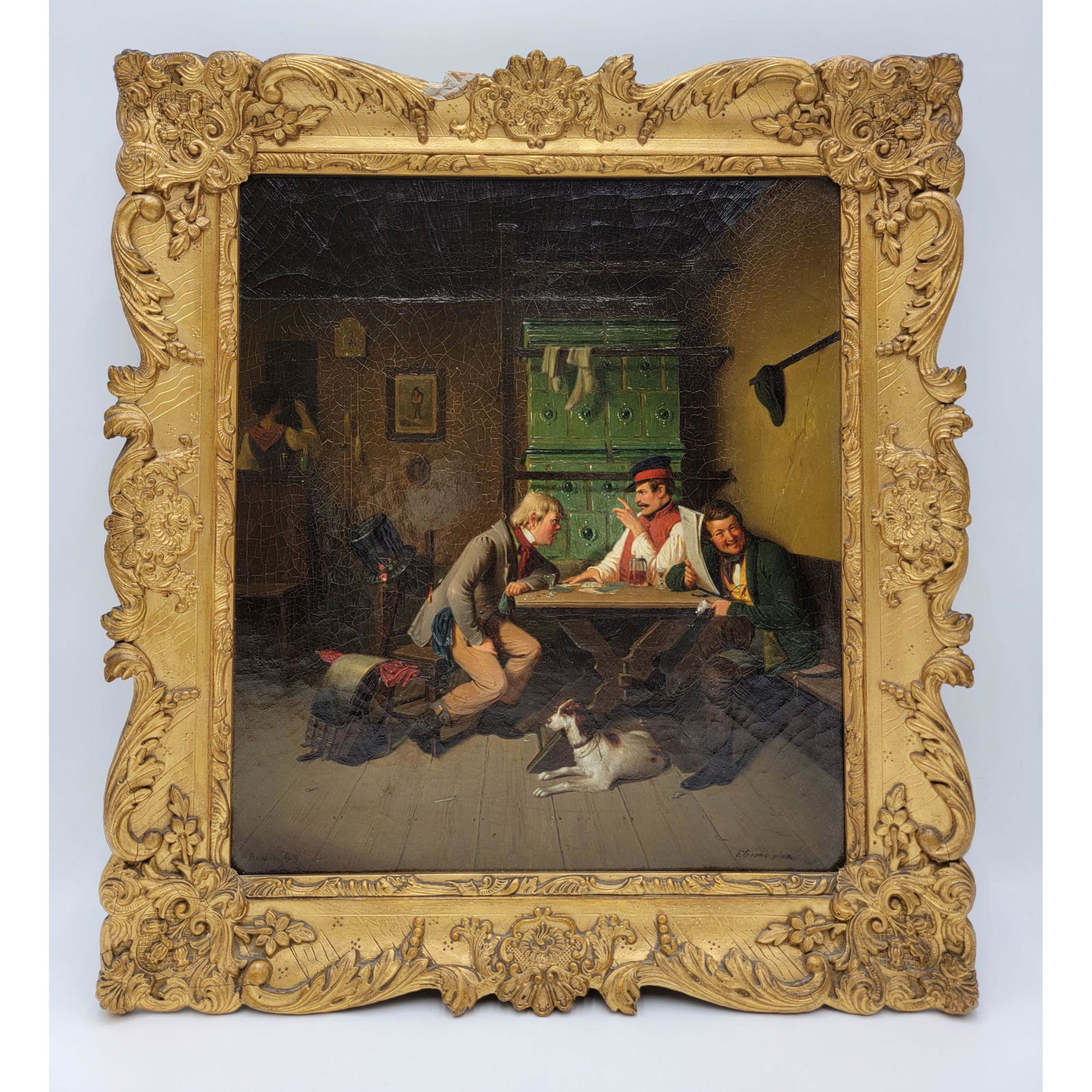 Christian Fredrick Gonne, 1813-1906 Interior Painting (1 of 15)