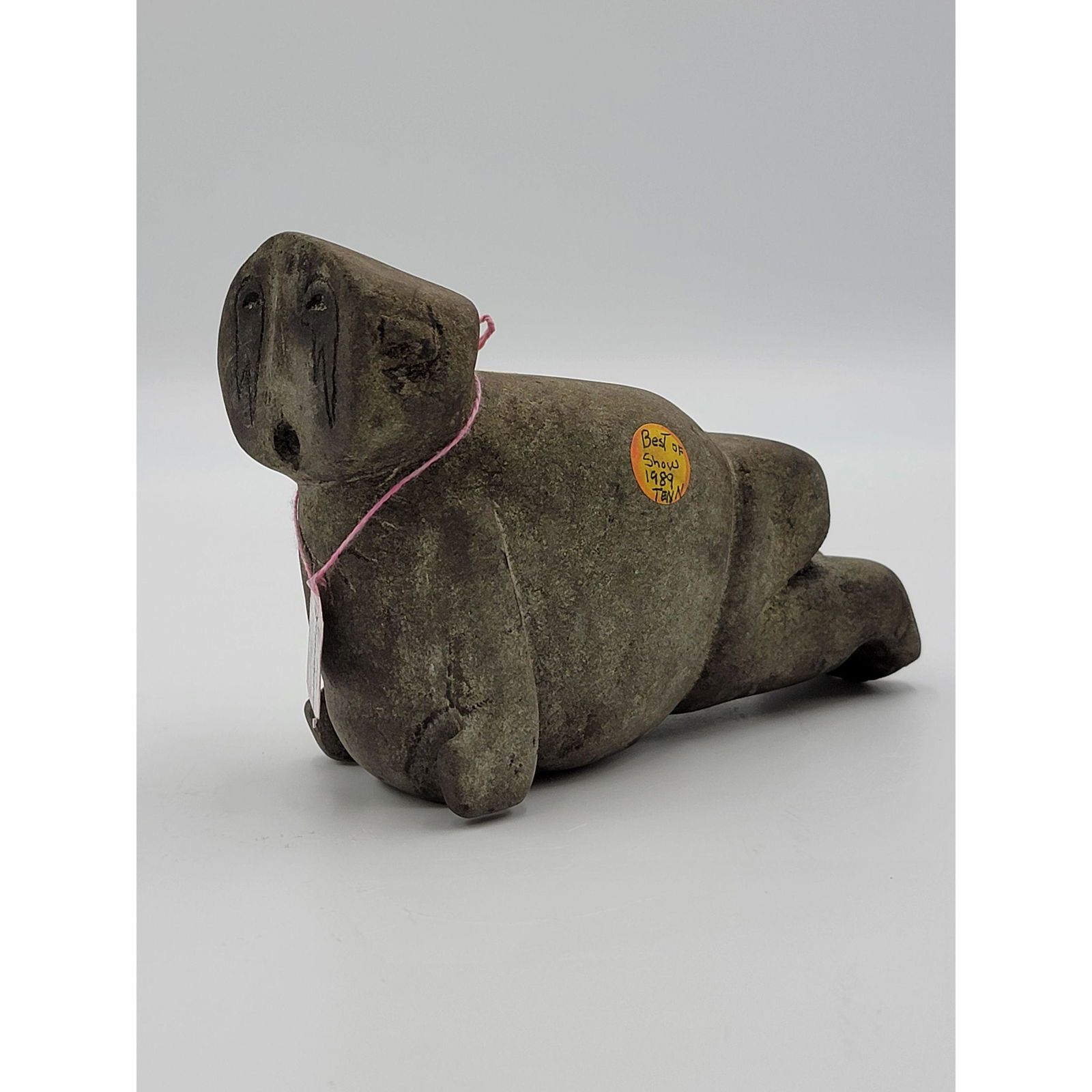 A NATIVE AMERICAN HUMAN EFFIGHY PIPE XMO CONSULATE OF I (1 of 12)