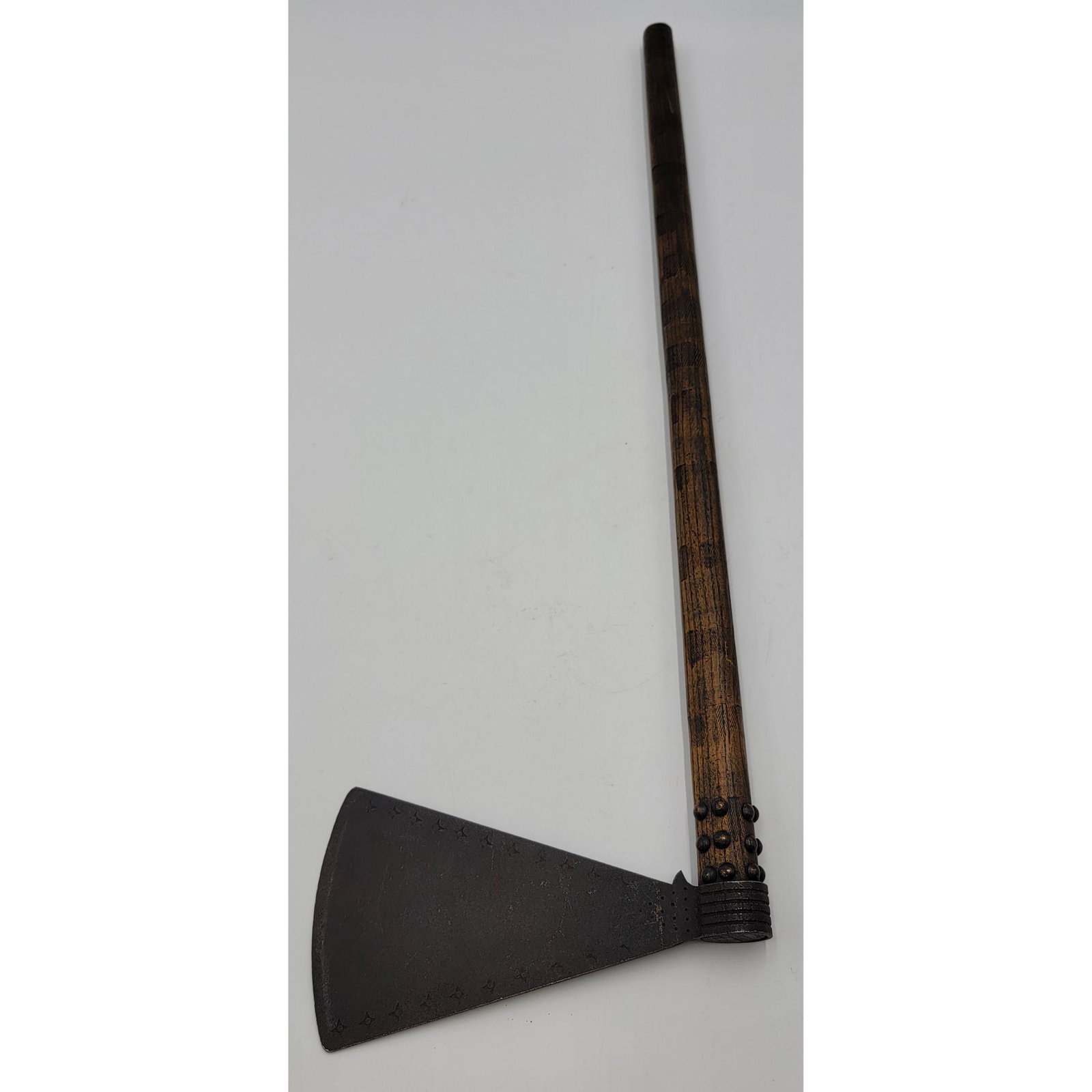 A Nice Missouri Trade Axe: A Nice Missouri Trade Axe. Measure 30 Inches Long, Blade 9 1/4 x 5 1/4